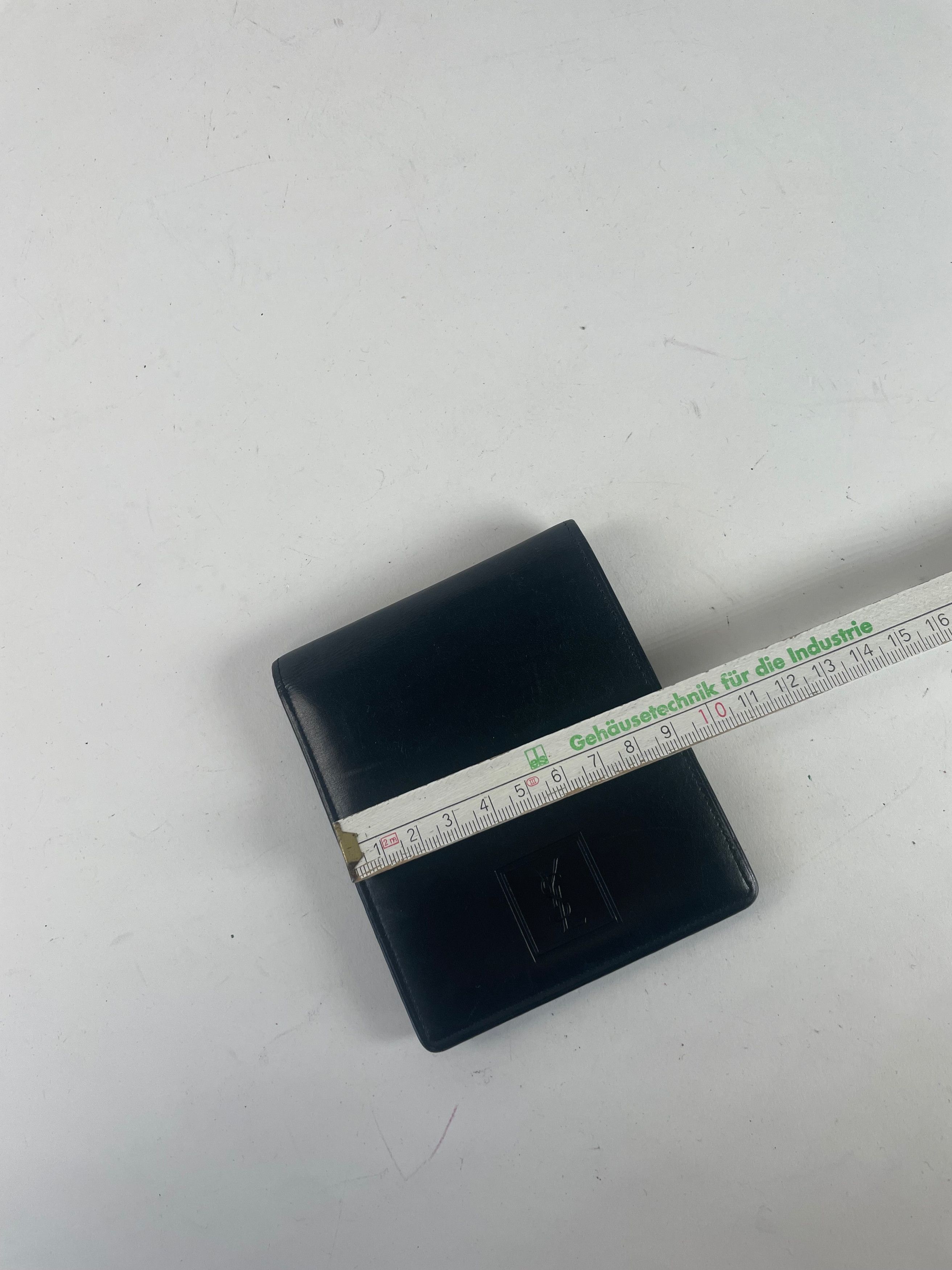 Other Vintage Yves Saint Laurent Leather Card Holder Wallet Black Size ONE SIZE - 10 Thumbnail