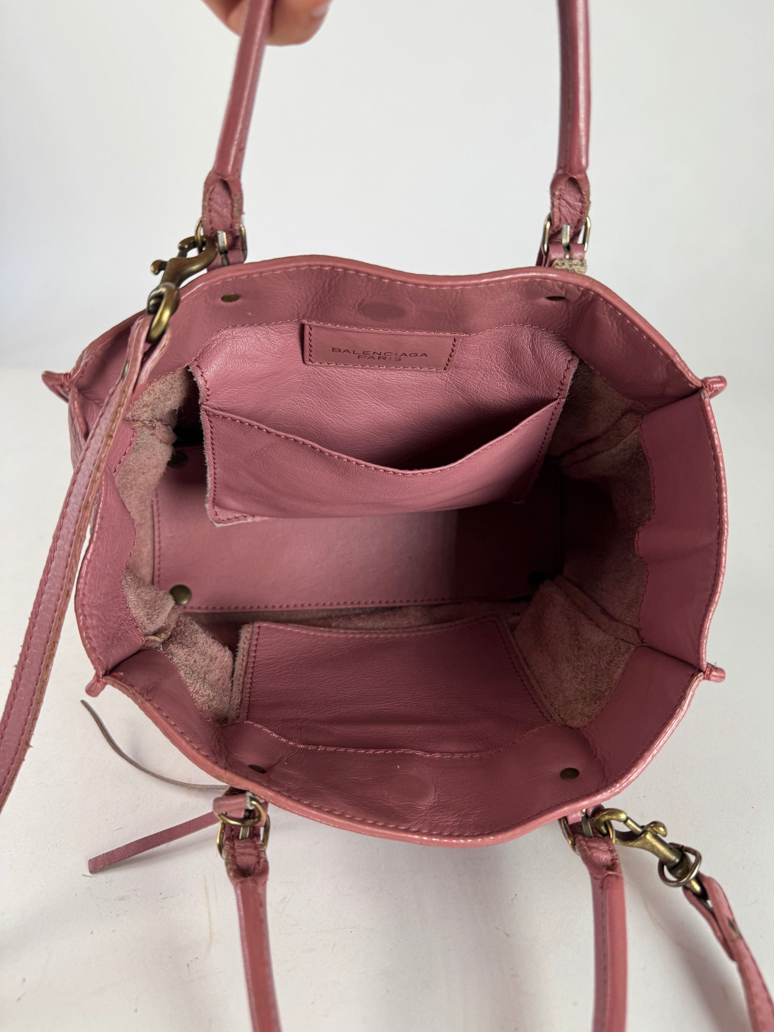 Balenciaga Vintage Mini City Bag Pink Size ONE SIZE - 15 Thumbnail