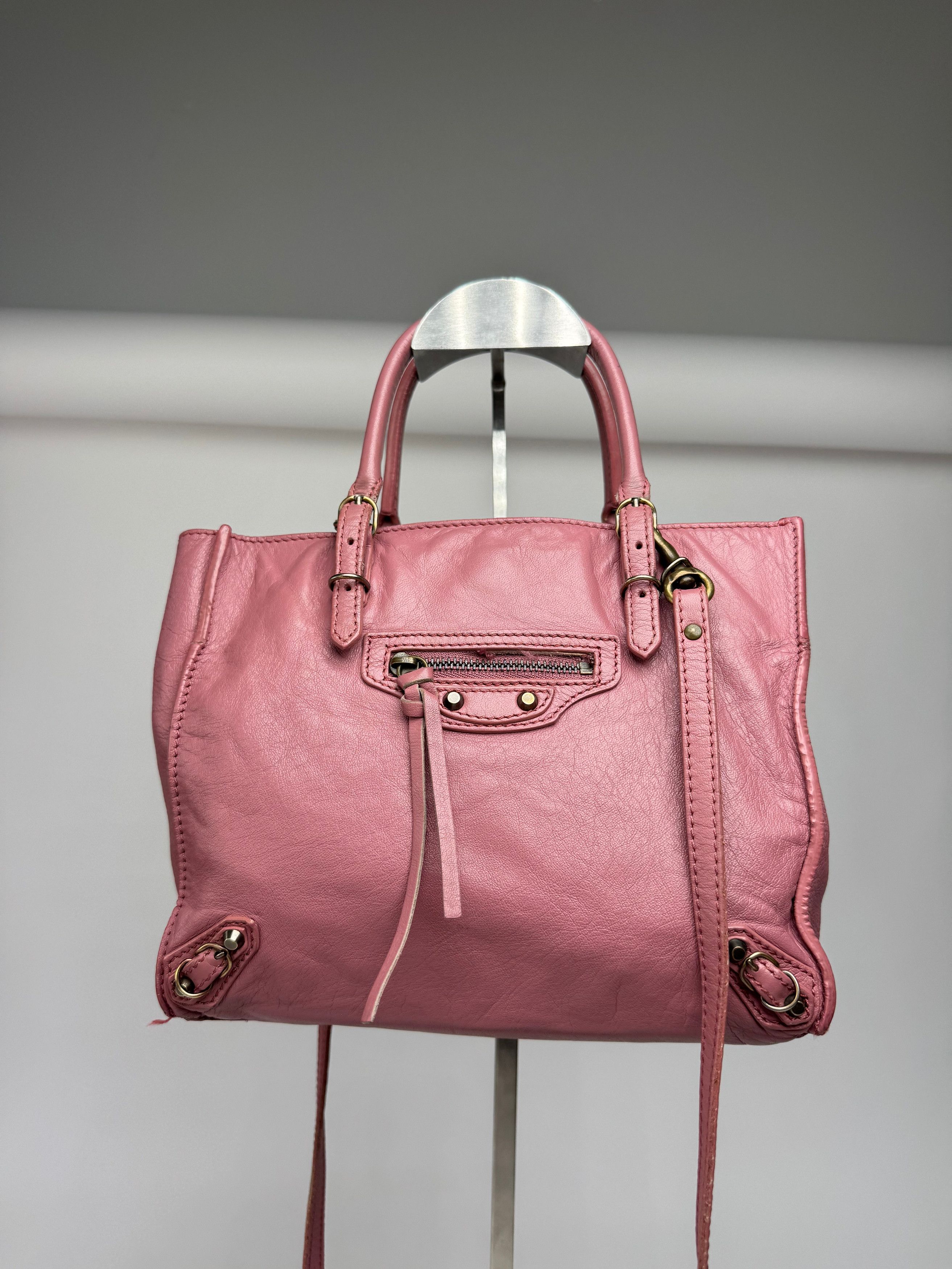 Balenciaga Vintage Mini City Bag Pink Size ONE SIZE - 11 Thumbnail