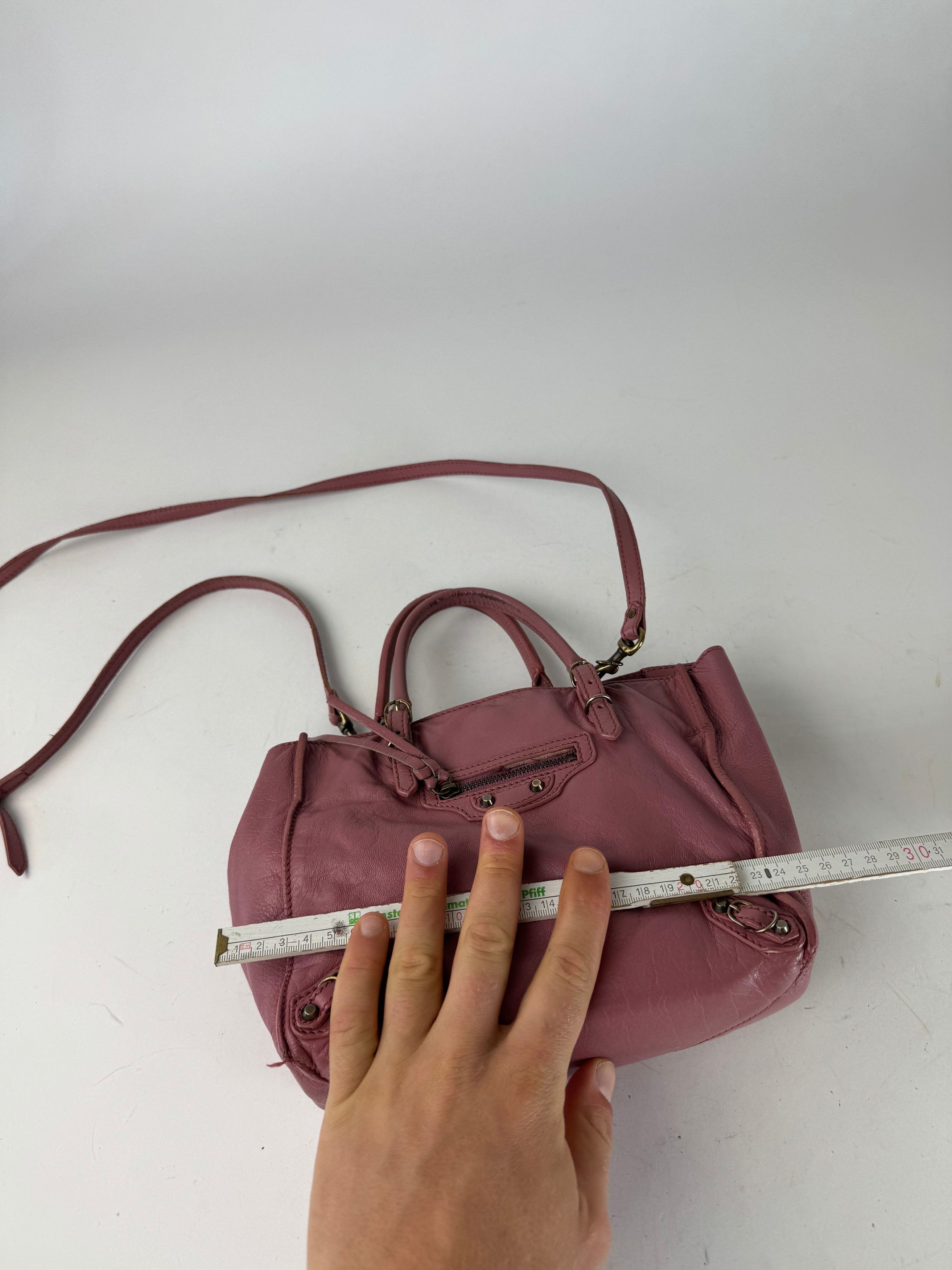 Balenciaga Vintage Mini City Bag Pink Size ONE SIZE - 5 Thumbnail