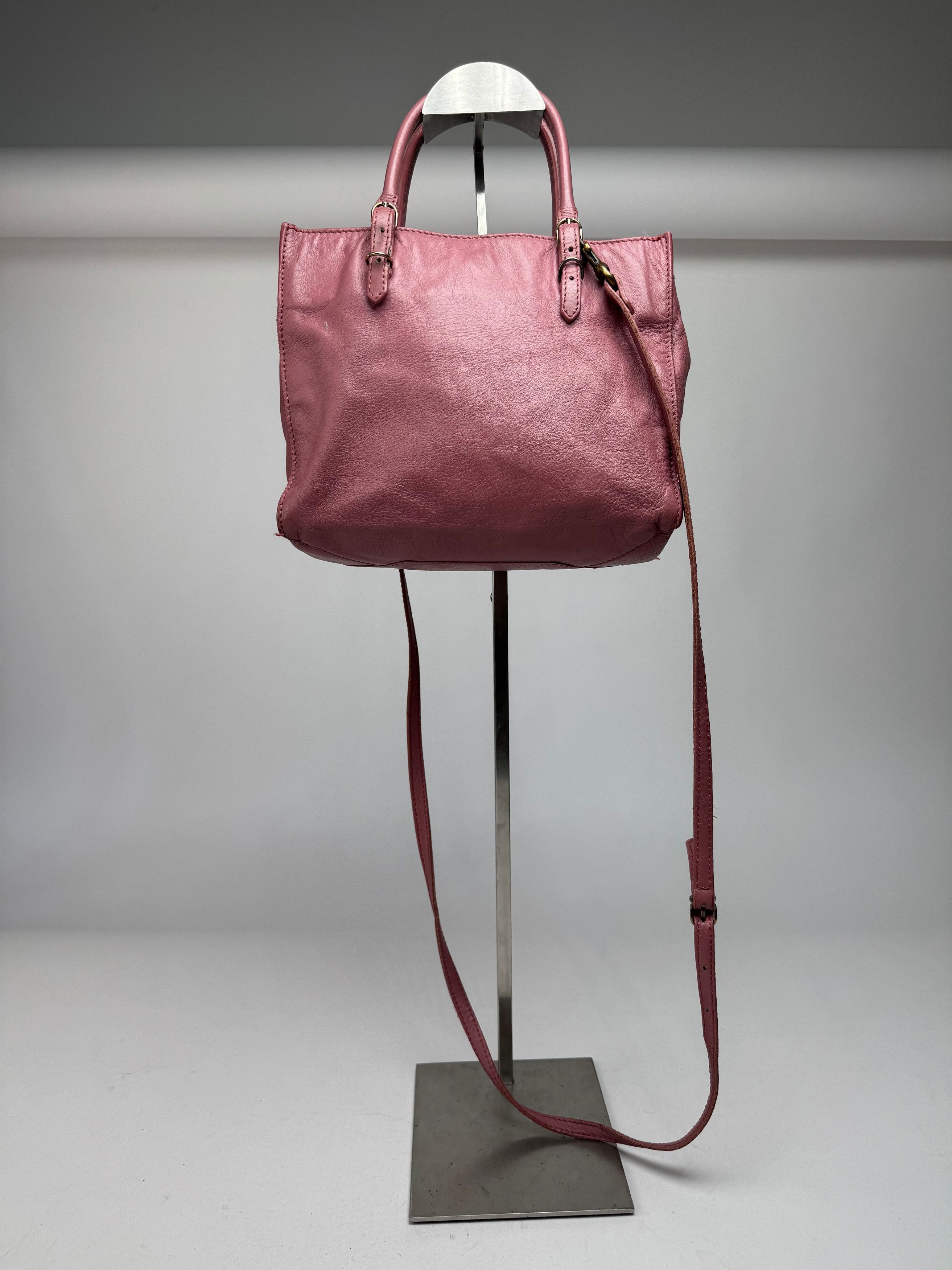Balenciaga Vintage Mini City Bag Pink Size ONE SIZE - 2 Thumbnail