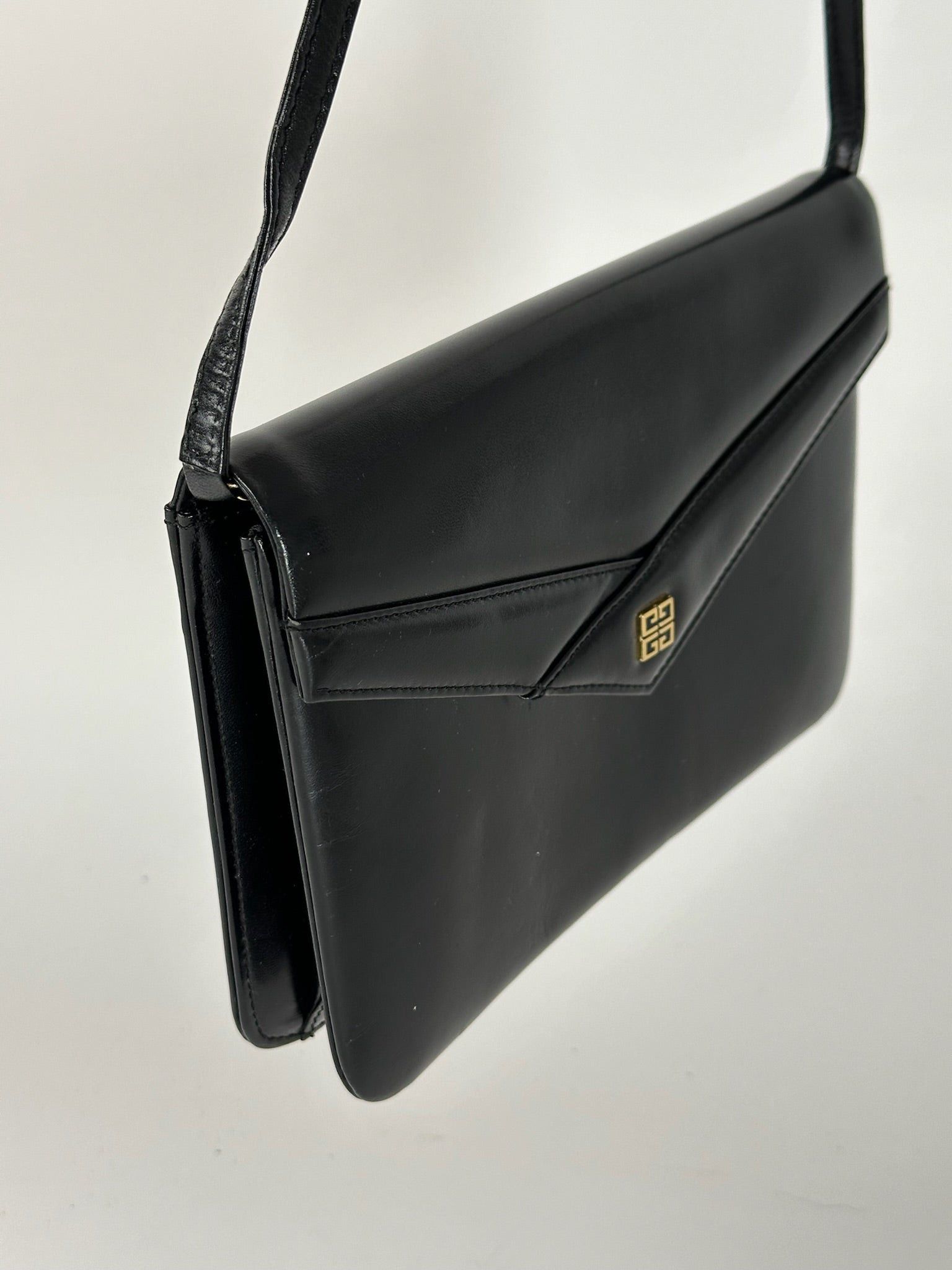 Givenchy Vintage 4G Leather Bag Black Size ONE SIZE - 7 Thumbnail