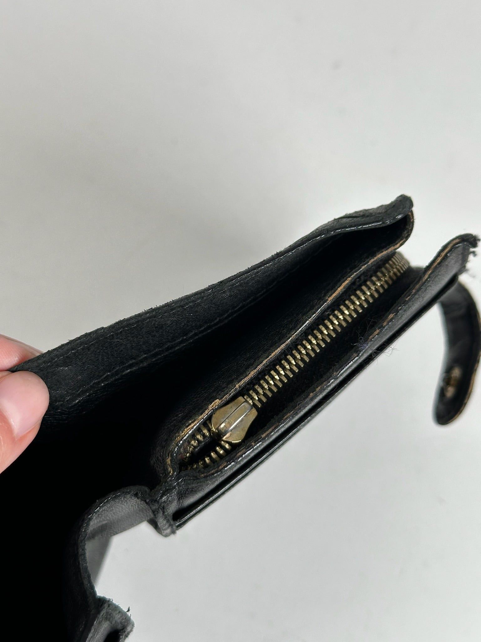 Bottega Veneta Vintage Leather Wallet black Size ONE SIZE - 8 Thumbnail