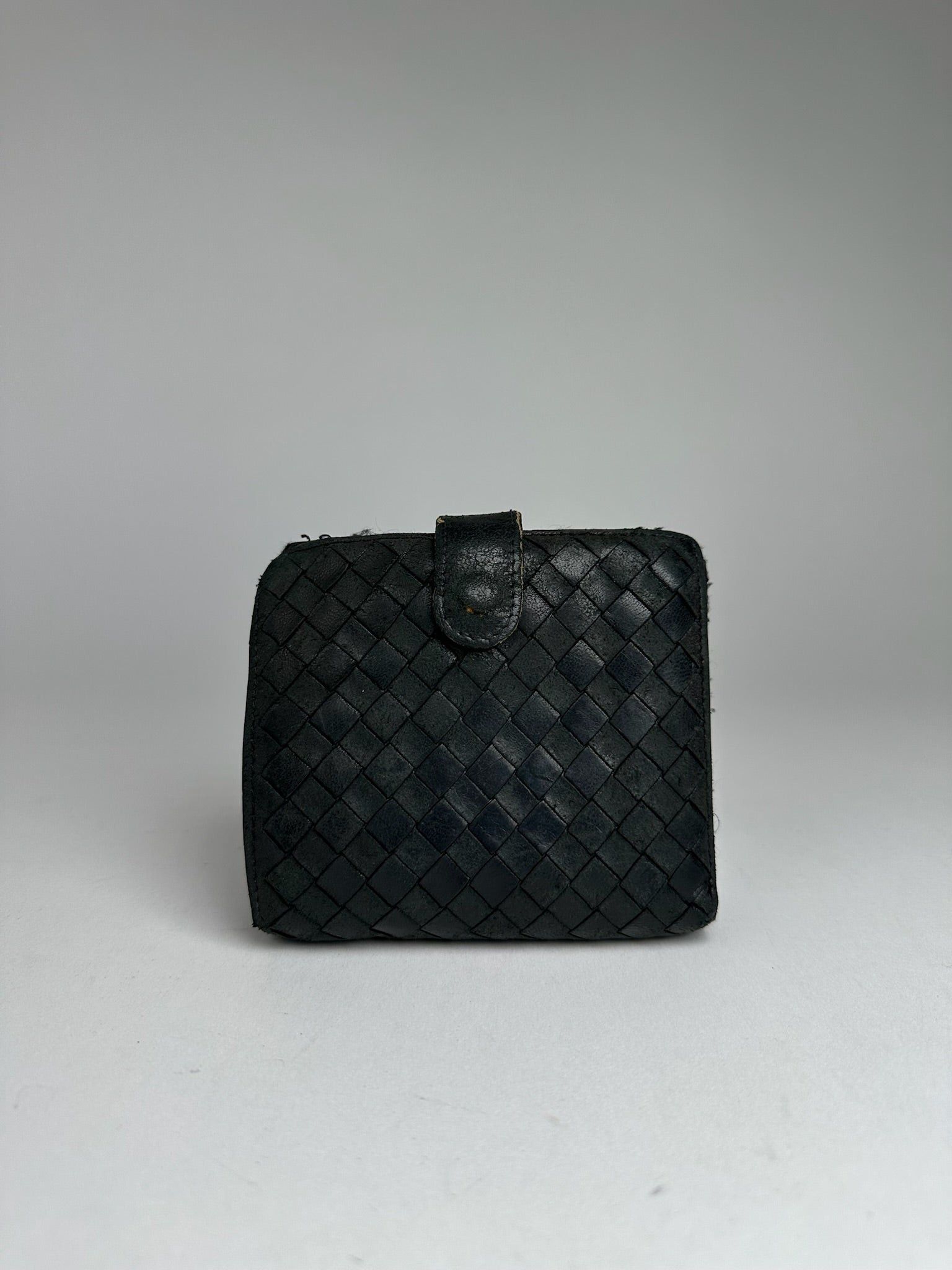 Bottega Veneta Vintage Leather Wallet black Size ONE SIZE - 5 Thumbnail