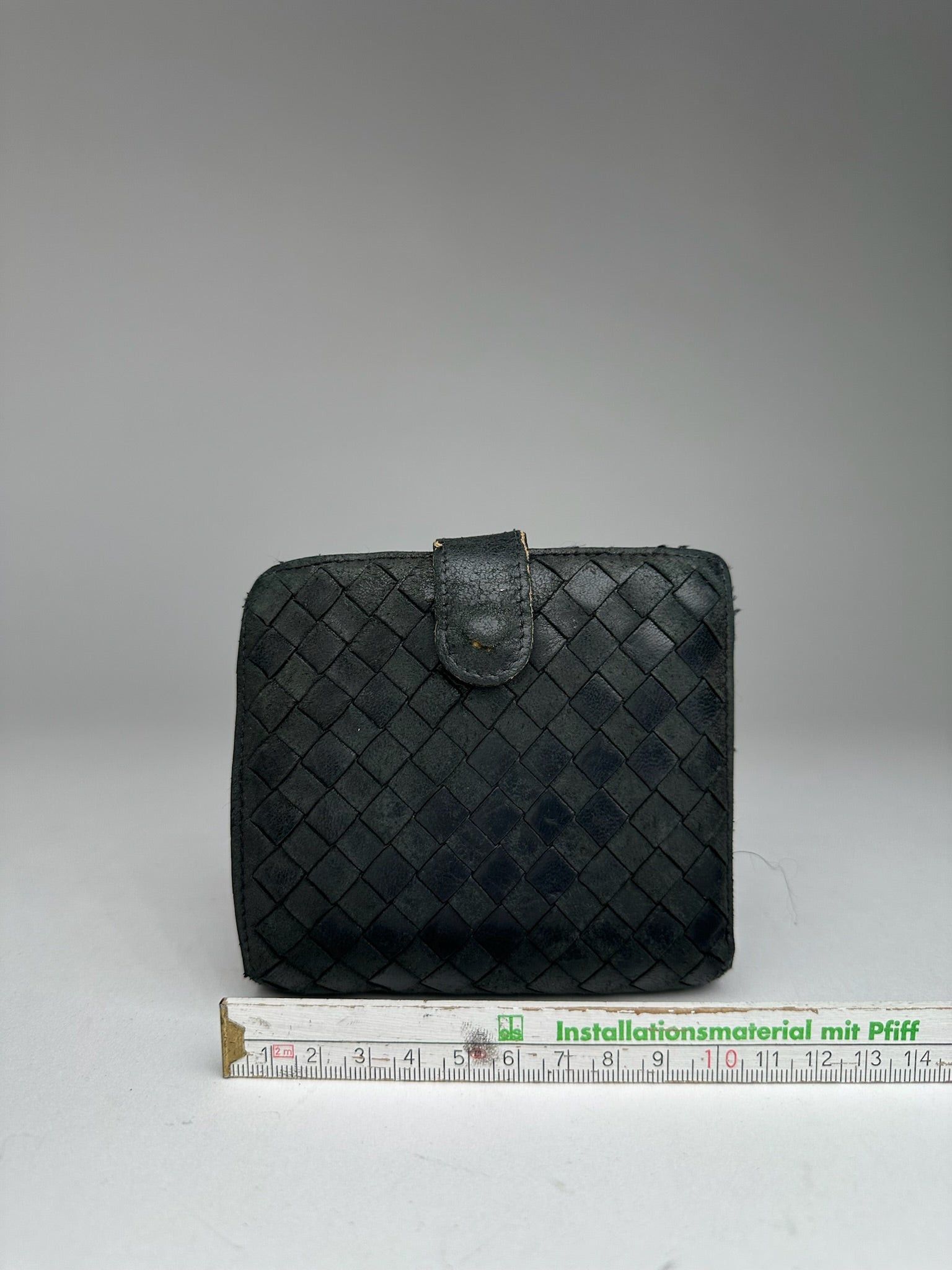 Bottega Veneta Vintage Leather Wallet black Size ONE SIZE - 14 Thumbnail