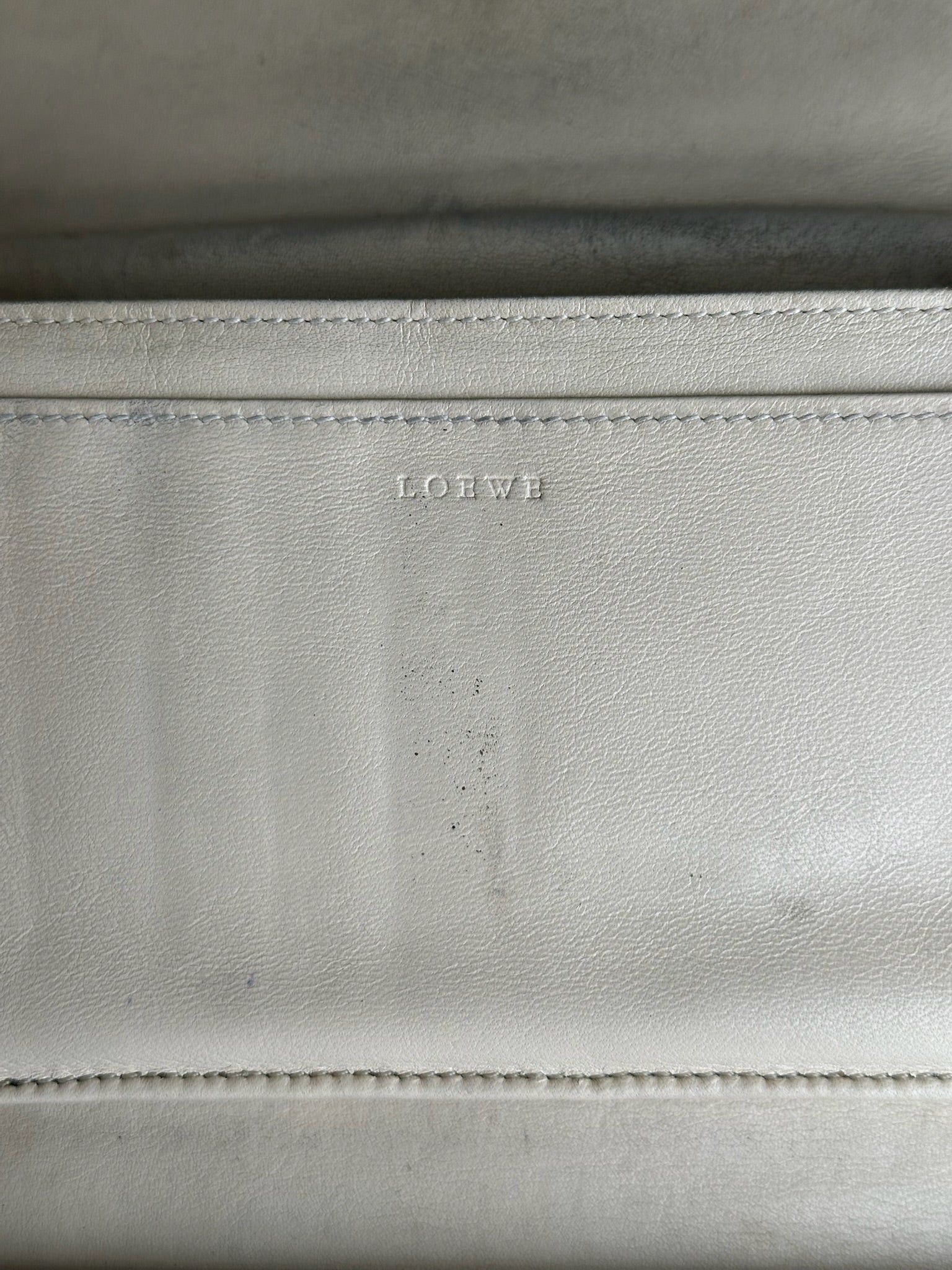 Loewe Vintage Madrid Leather Wallet Black Size ONE SIZE - 4 Thumbnail