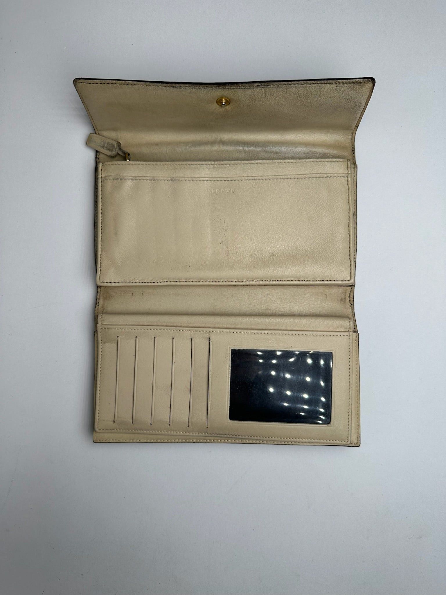 Loewe Vintage Madrid Leather Wallet Black Size ONE SIZE - 6 Thumbnail