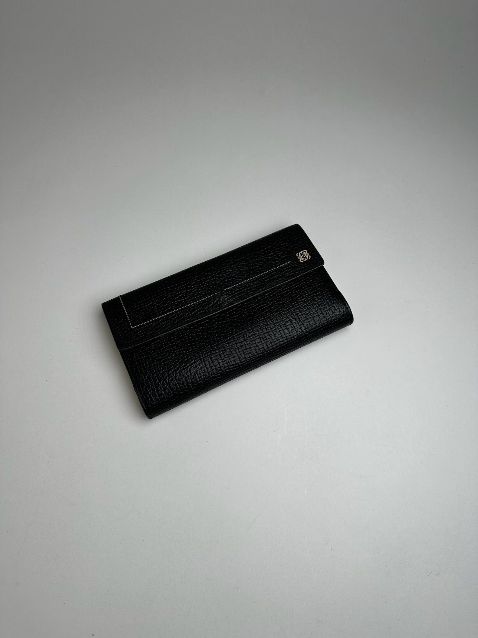 Loewe Vintage Madrid Leather Wallet Black Size ONE SIZE - 8 Thumbnail