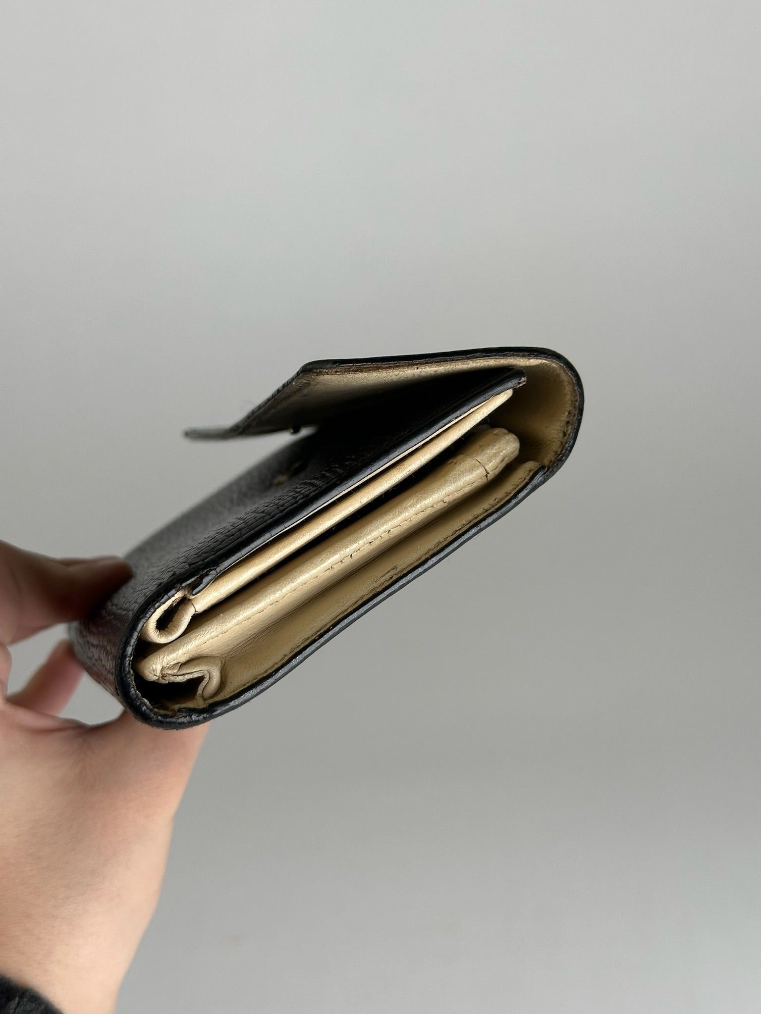 Loewe Vintage Madrid Leather Wallet Black Size ONE SIZE - 2 Thumbnail