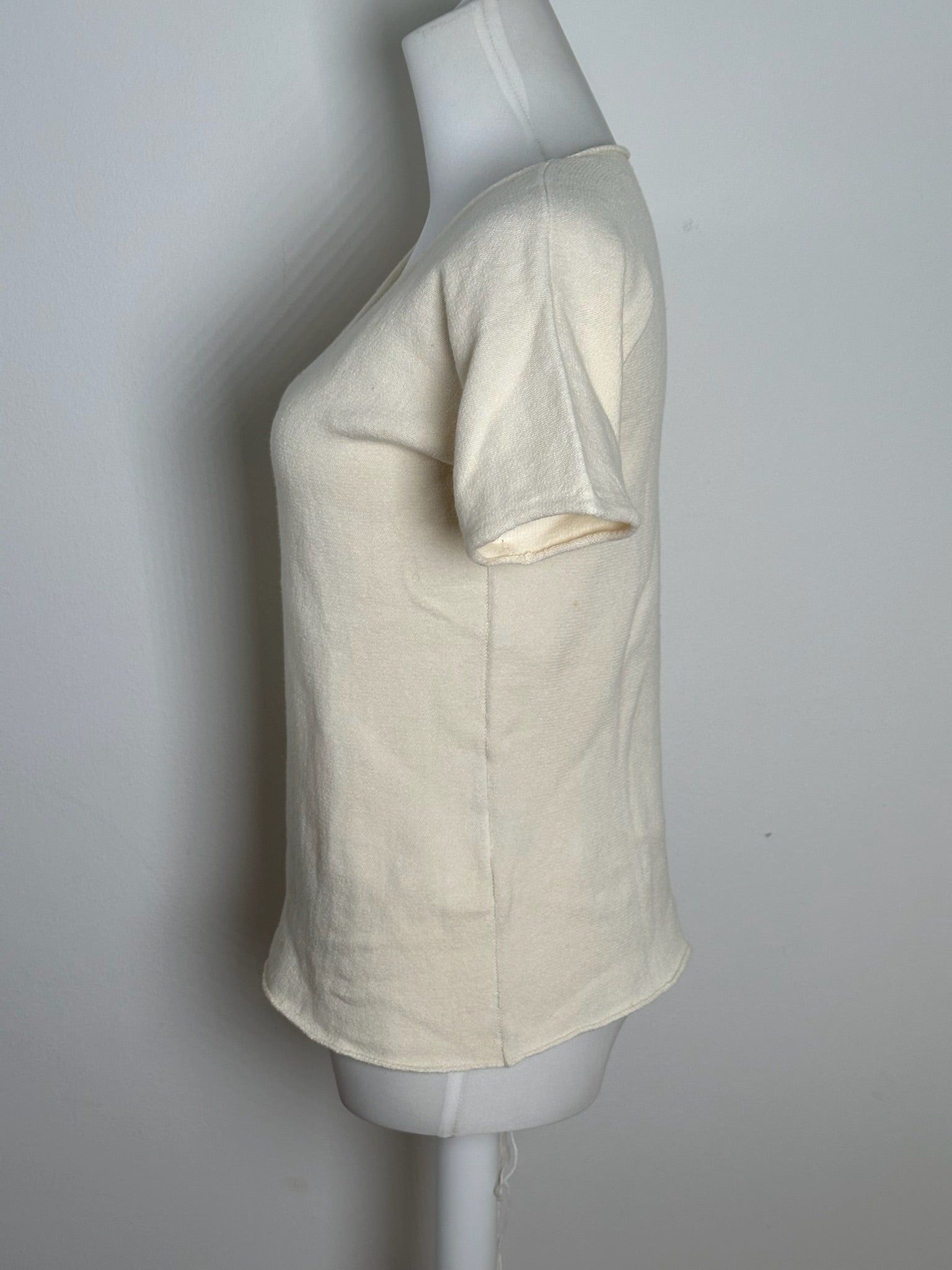 Issey Miyake Vintage Shirt Beige Size L / US 10 / IT 46 - 4 Thumbnail