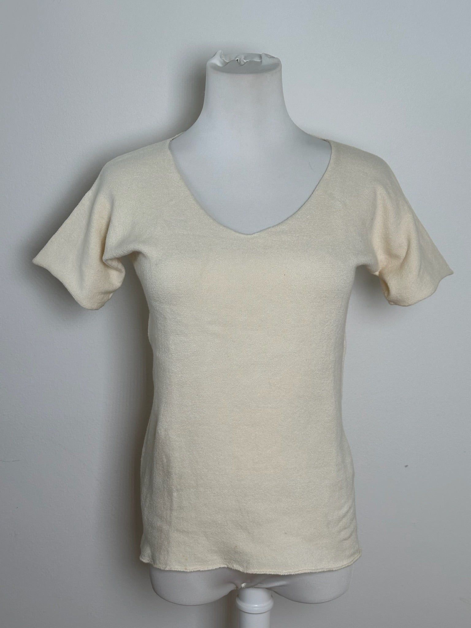 Issey Miyake Vintage Shirt Beige Size L / US 10 / IT 46 - 3 Thumbnail