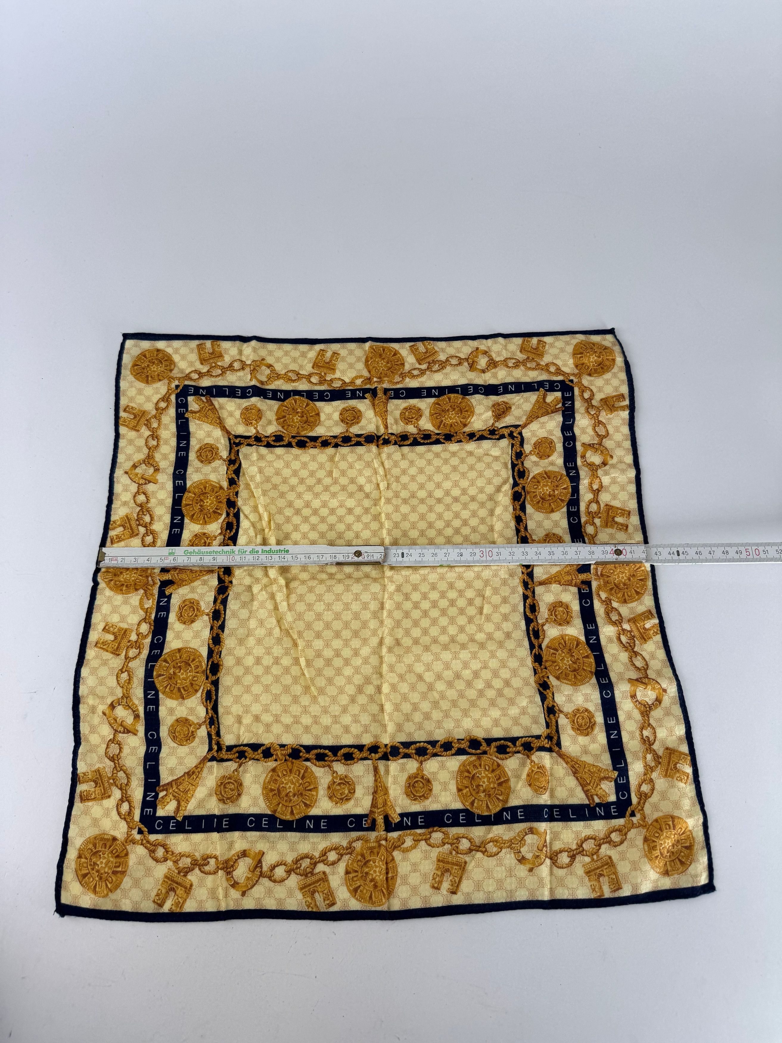 Celine Vintage Monogram Cloth yellow Size ONE SIZE - 3 Thumbnail