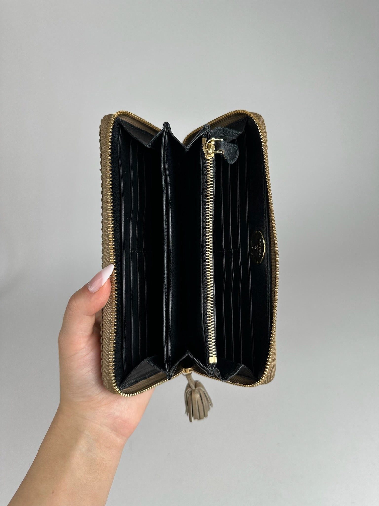 Loewe Vintage Madrid Leather Wallet gols Size ONE SIZE - 6 Thumbnail