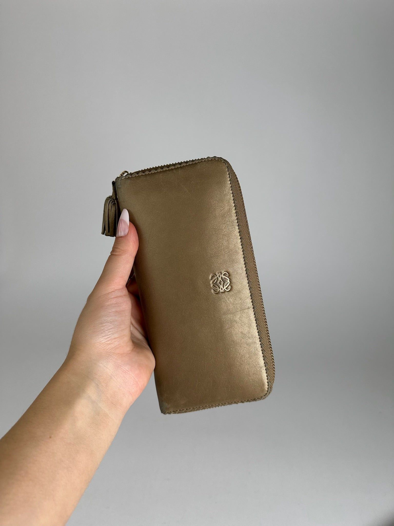 Loewe Vintage Madrid Leather Wallet gols Size ONE SIZE - 10 Thumbnail