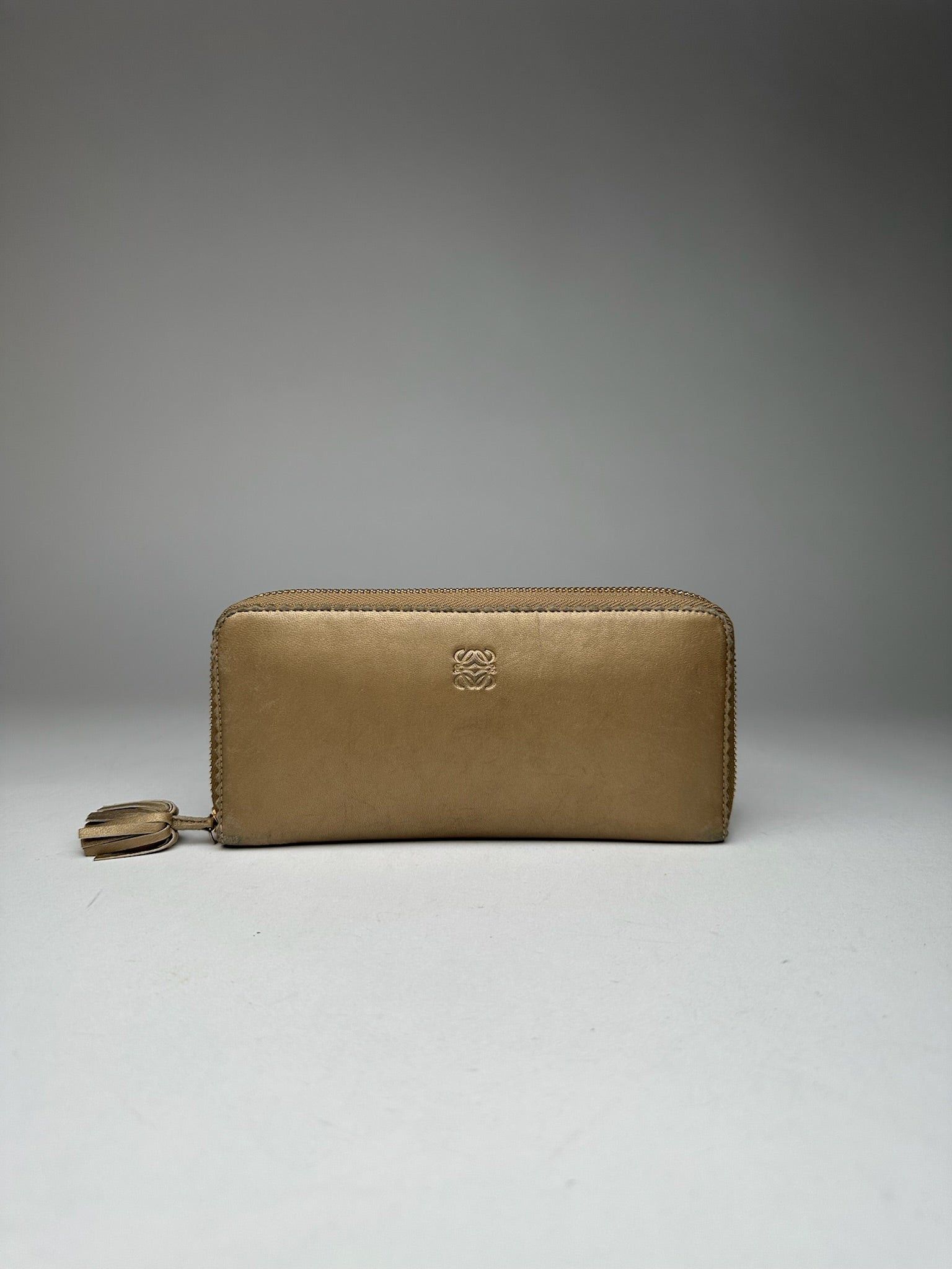 Loewe Vintage Madrid Leather Wallet gols Size ONE SIZE - 3 Thumbnail