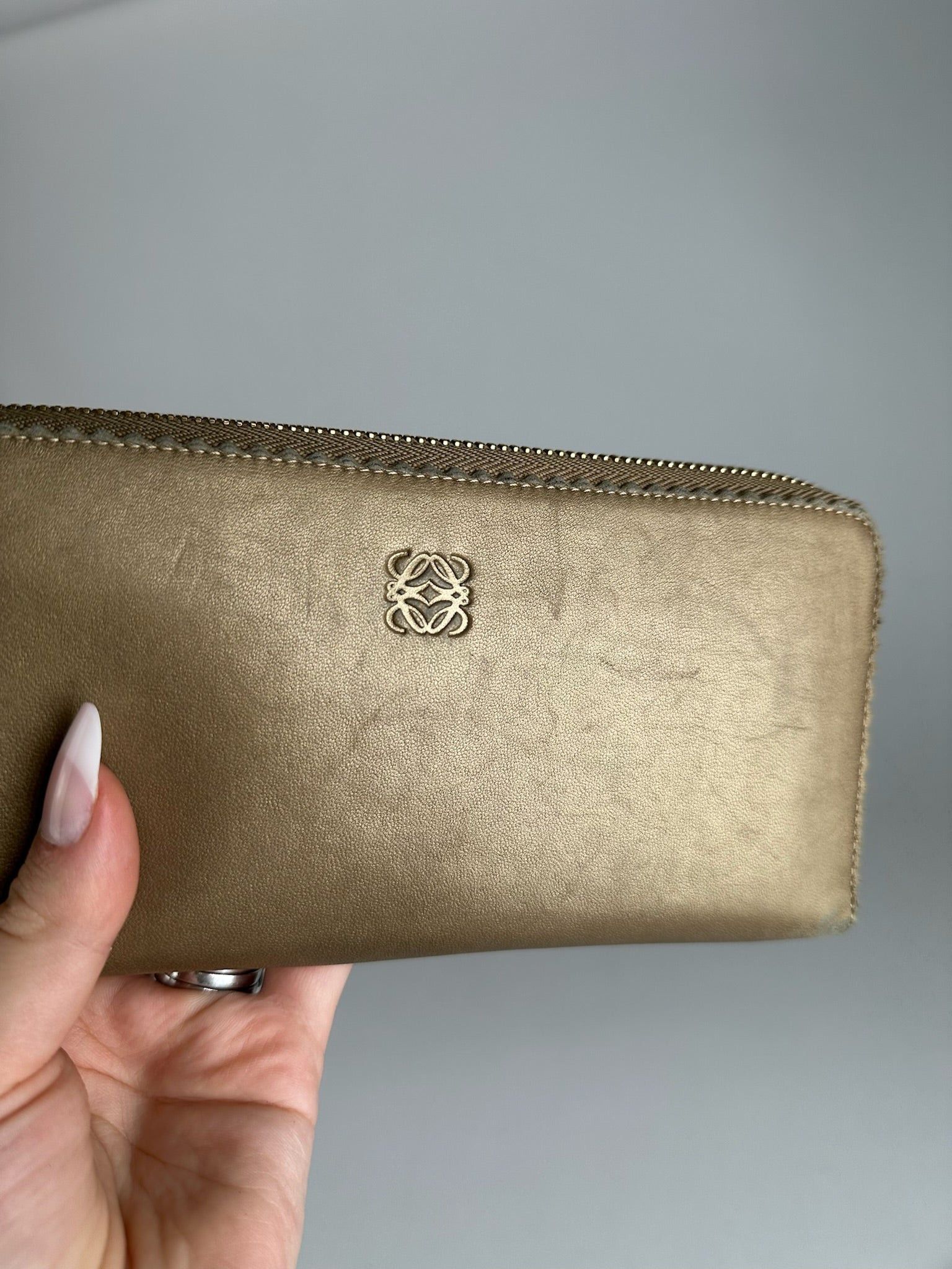 Loewe Vintage Madrid Leather Wallet gols Size ONE SIZE - 8 Thumbnail
