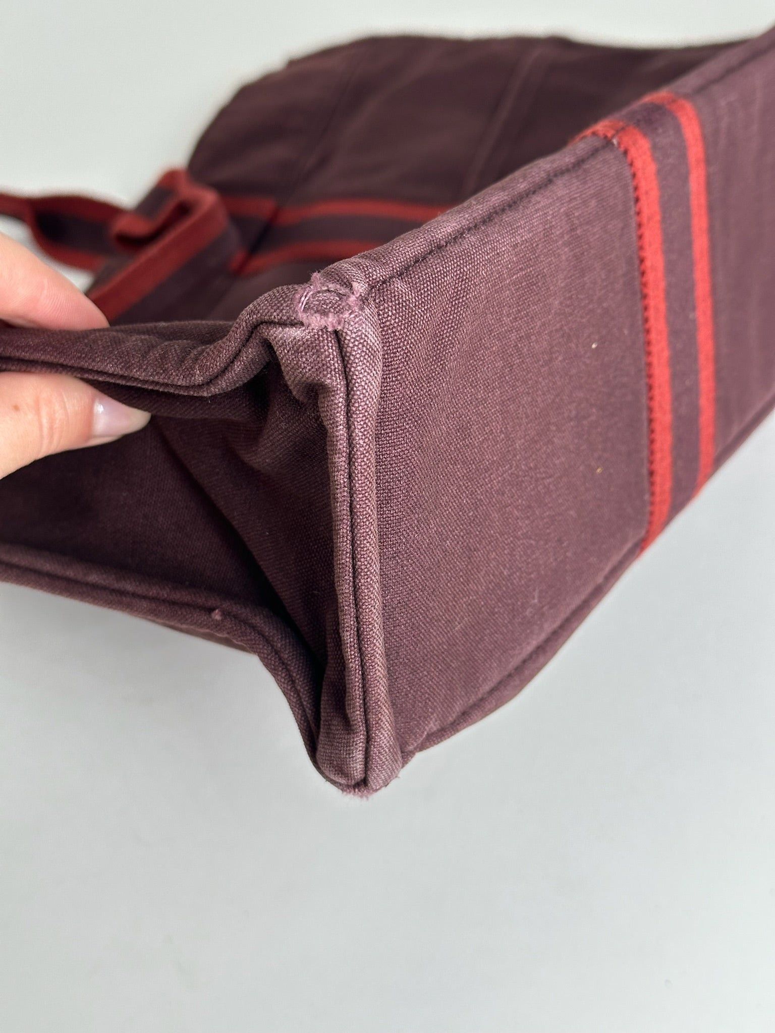 Other Vintage Hermes shopper bag purple Size ONE SIZE - 5 Thumbnail