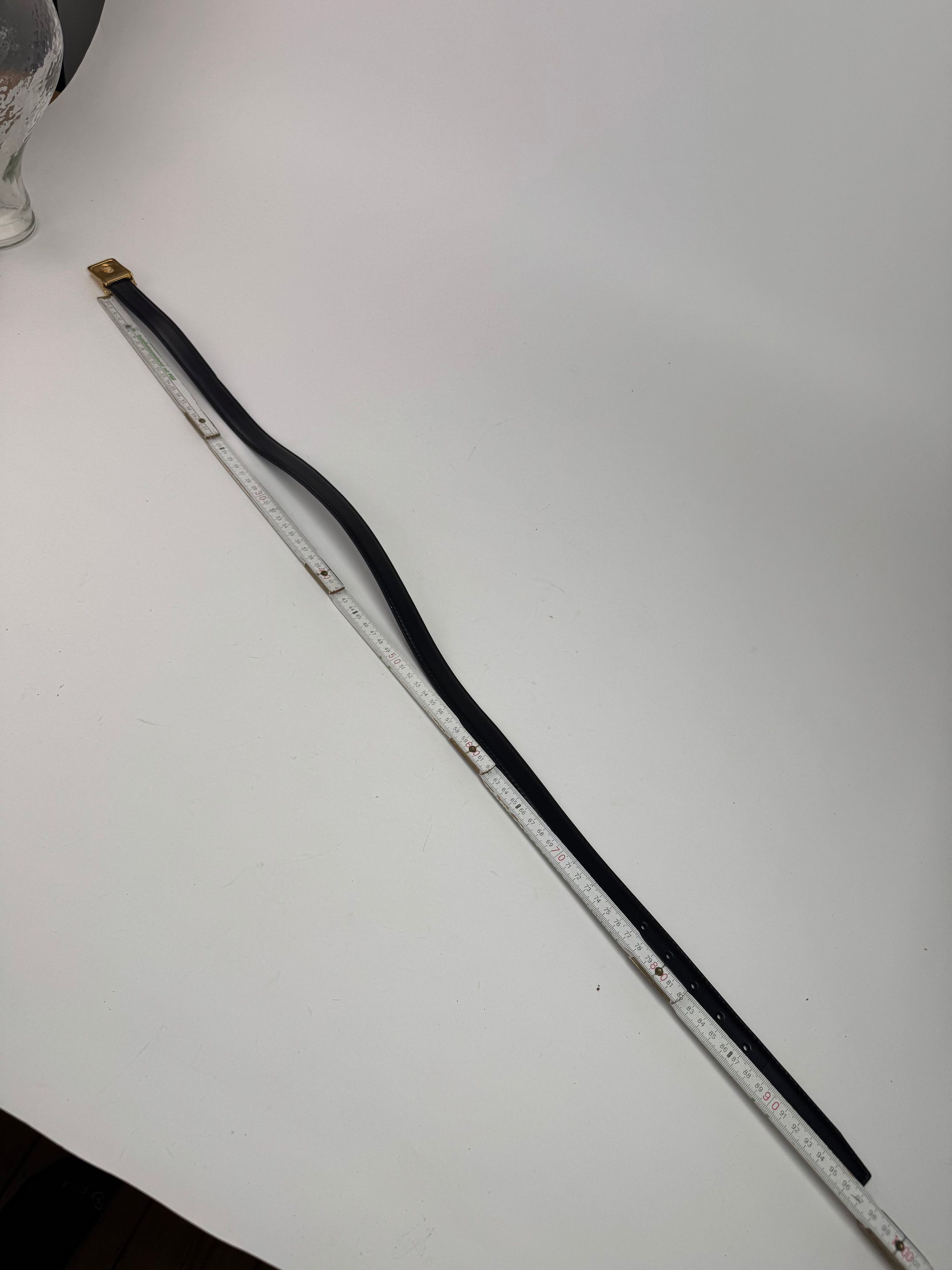 Other Vintage Dior Leather belt black Size ONE SIZE - 8 Thumbnail