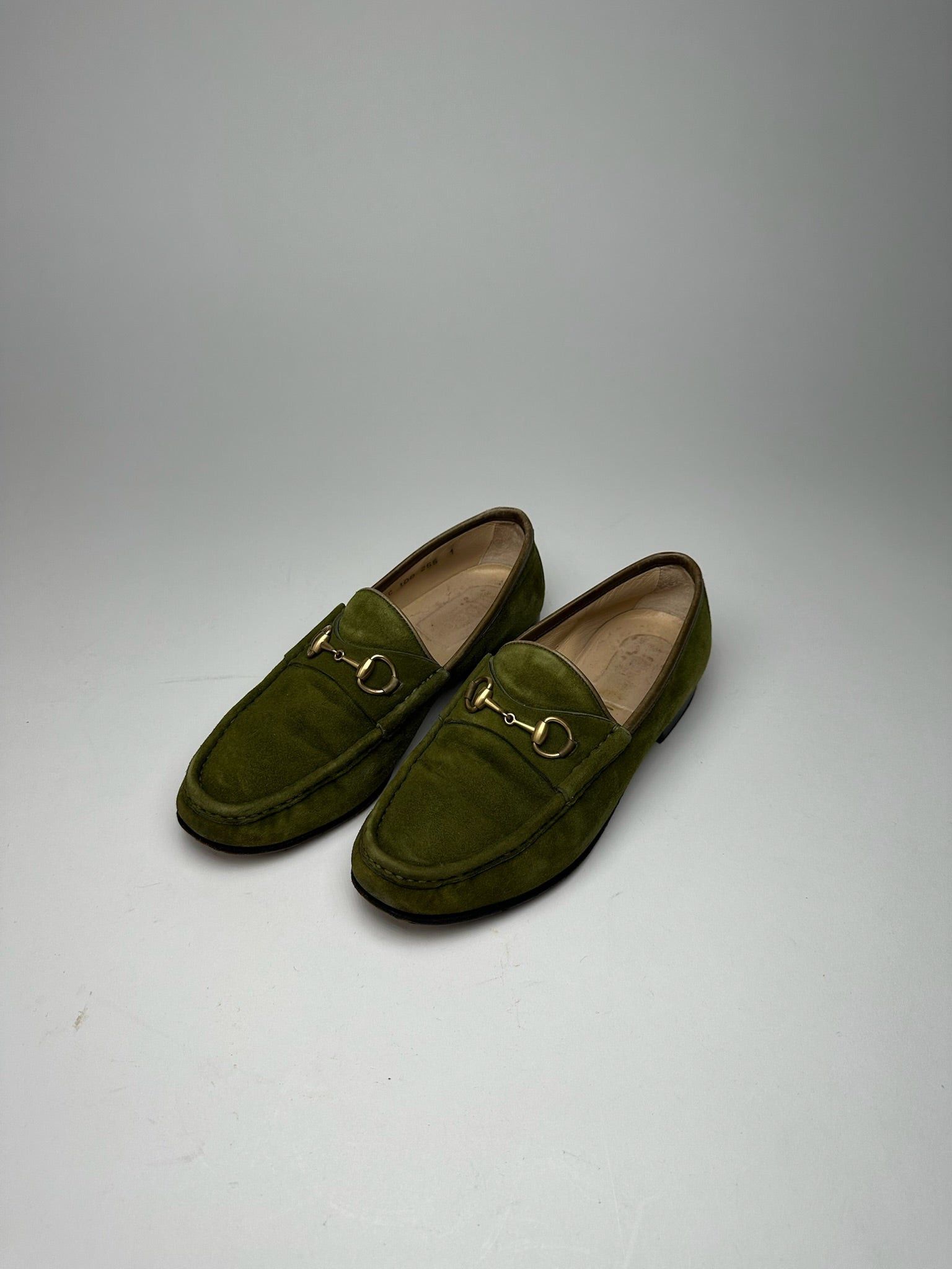Gucci Vintage Suede Loafer Green Size US 6 / IT 36 - 6 Thumbnail