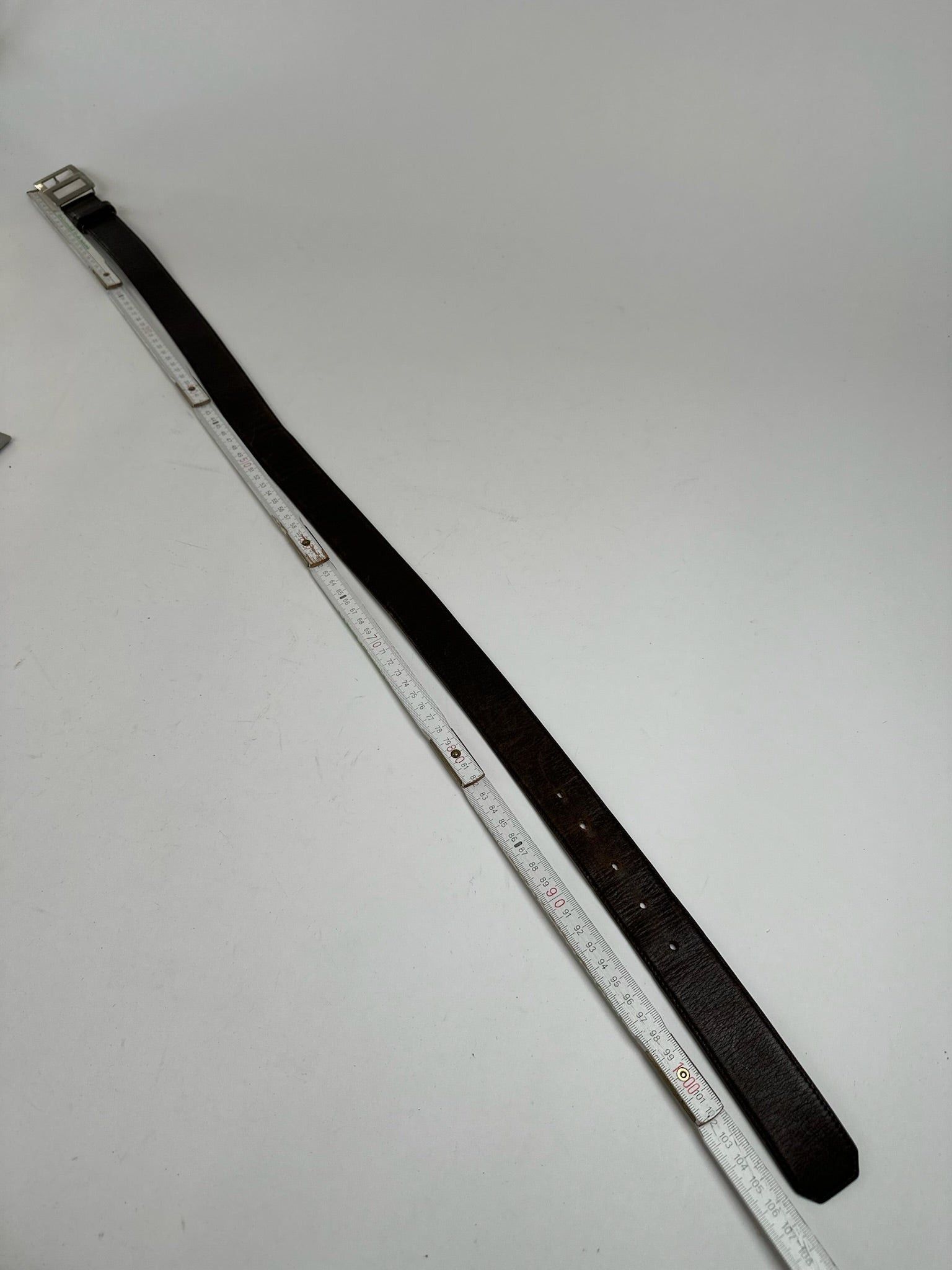 Dior Vintage Leather belt Black Size ONE SIZE - 4 Thumbnail