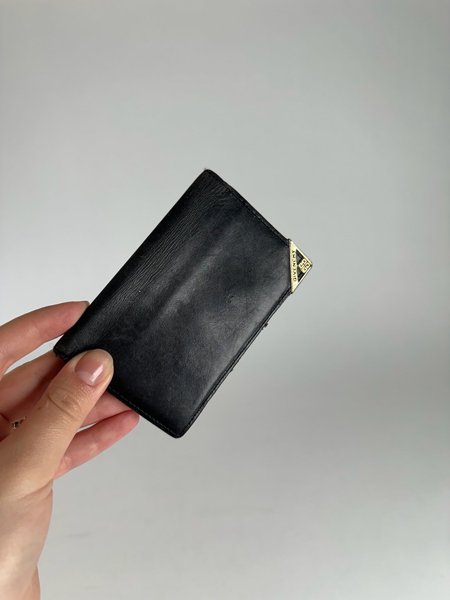 Givenchy Vintage Leather Card Holder black Size ONE SIZE - 6 Thumbnail