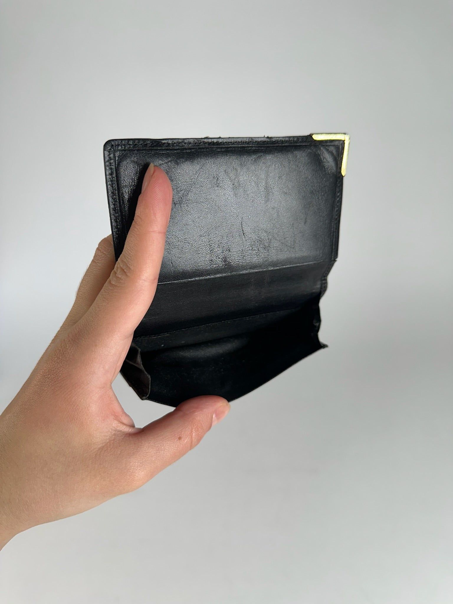 Givenchy Vintage Leather Card Holder black Size ONE SIZE - 3 Thumbnail