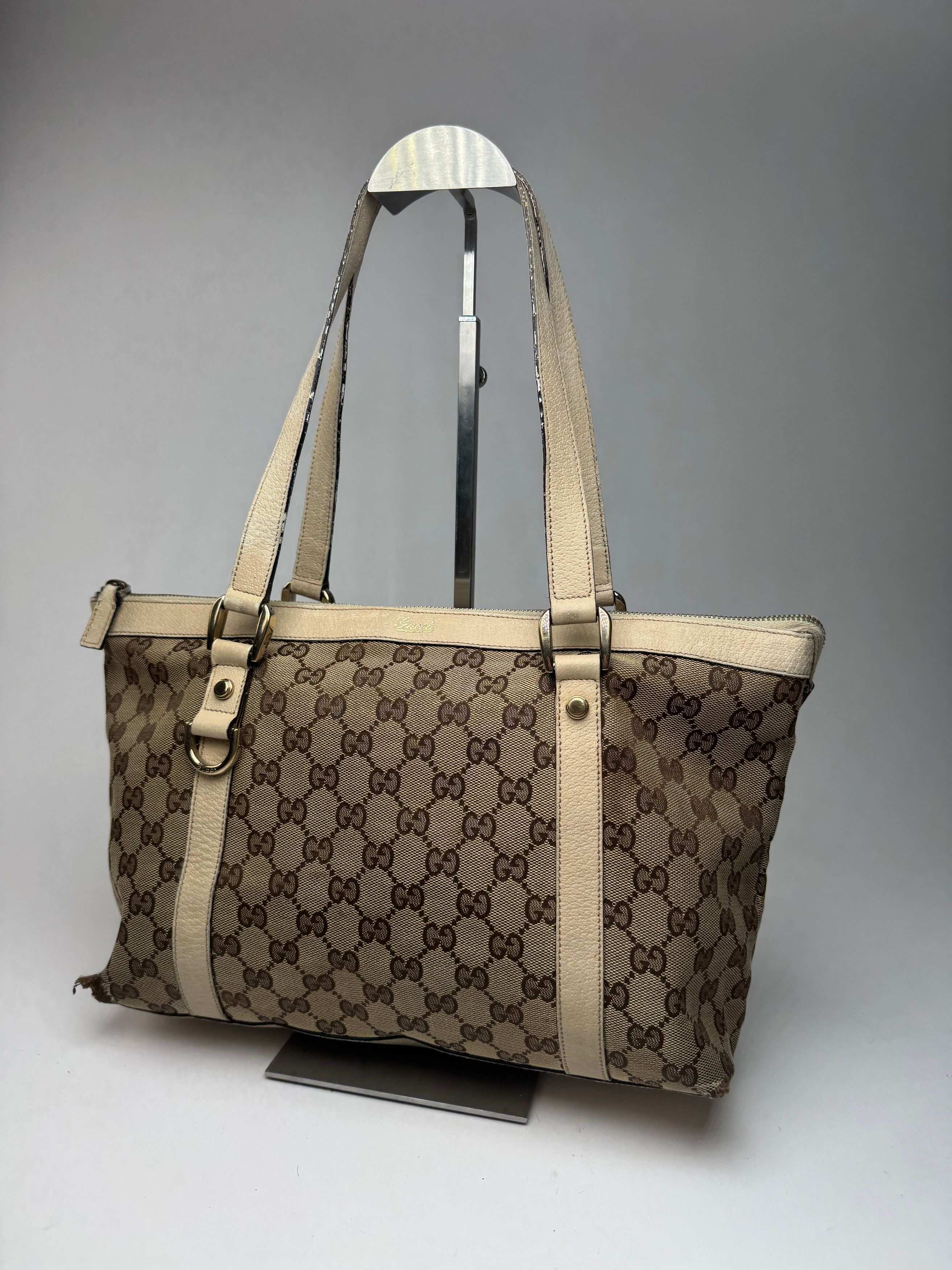 Gucci Vintage Monogram Handbag Size ONE SIZE - 9 Thumbnail