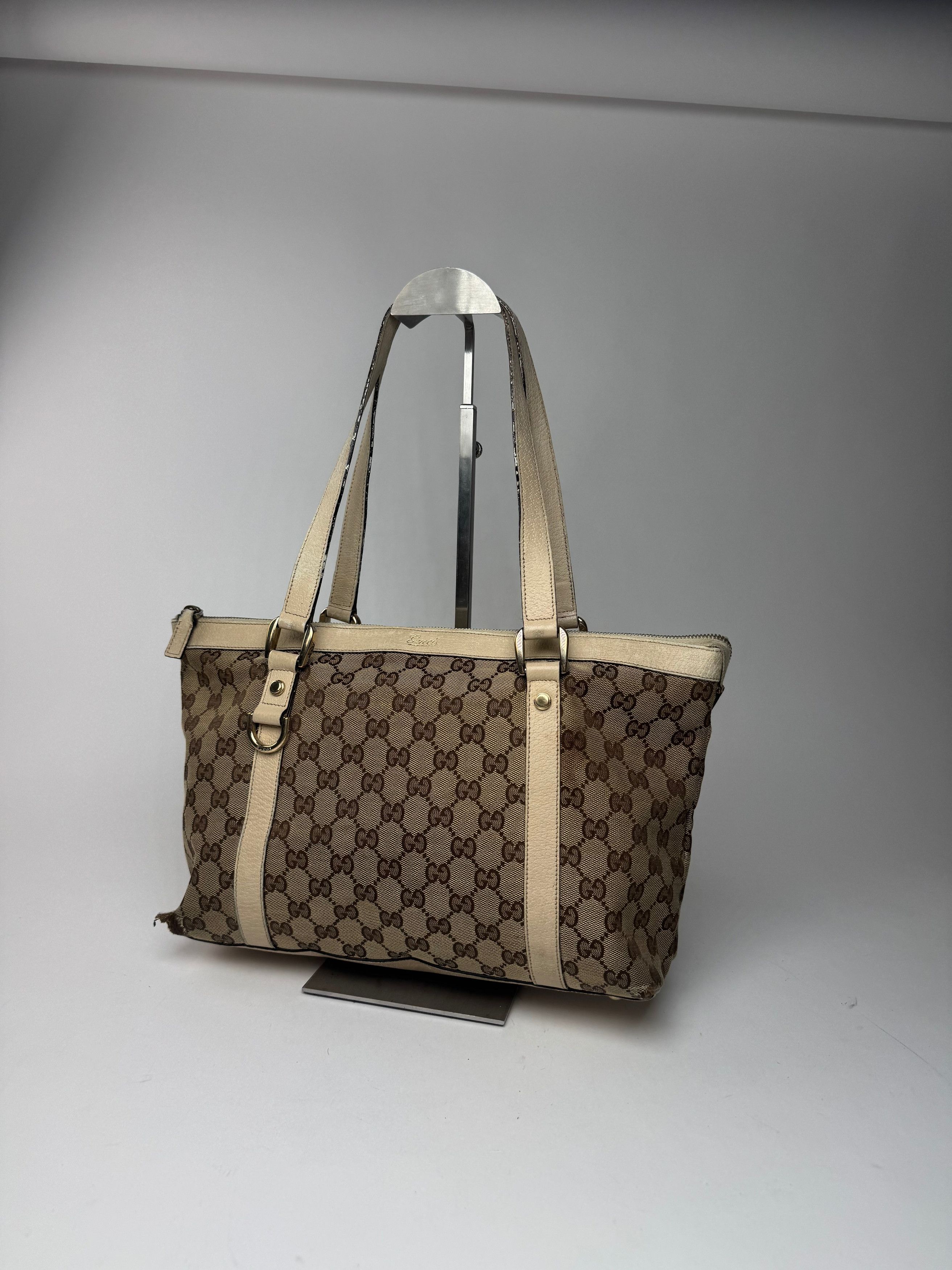 Gucci Vintage Monogram Handbag Size ONE SIZE - 12 Thumbnail