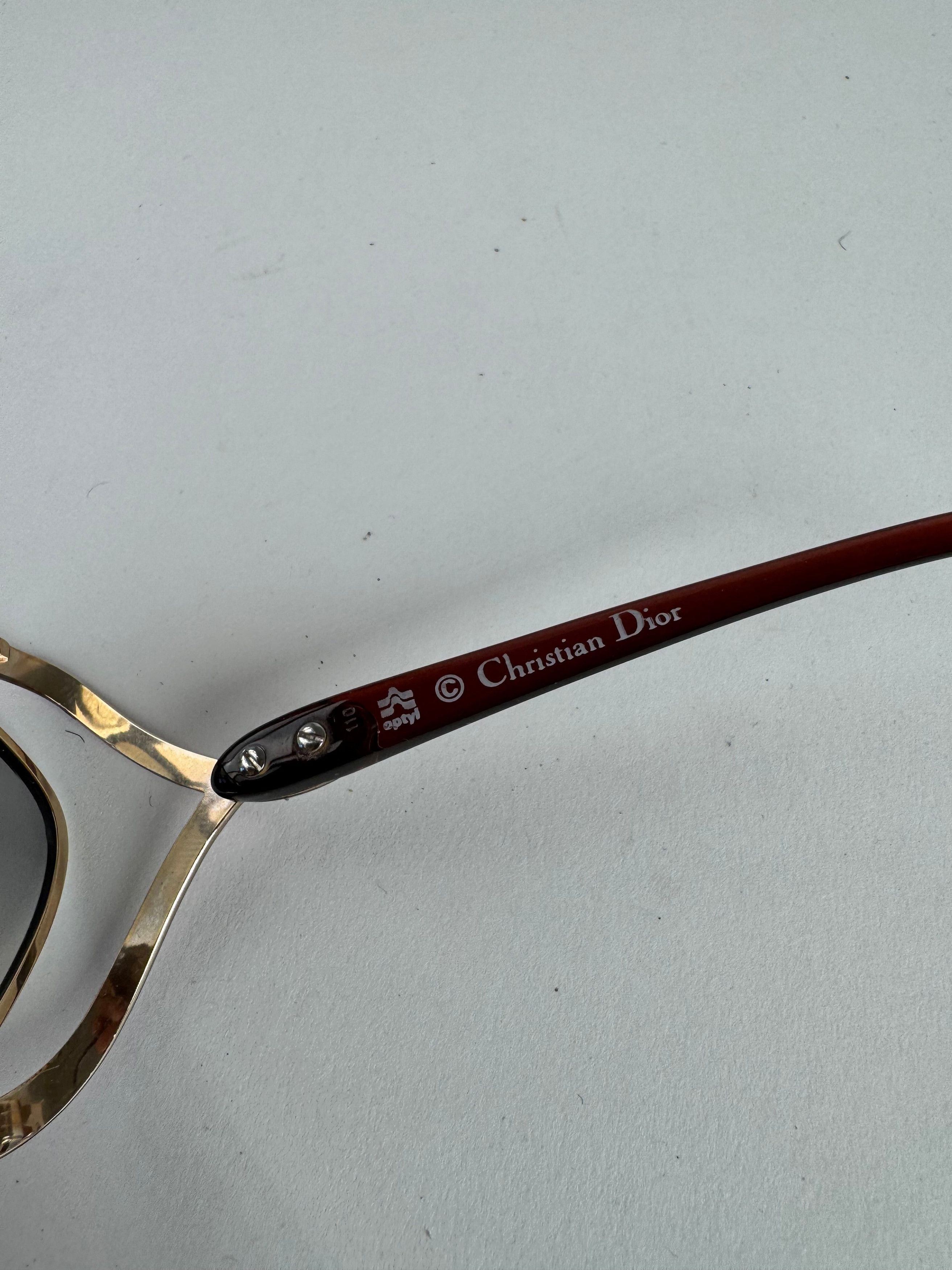 Dior Vintage Sunglasses Size ONE SIZE - 5 Thumbnail