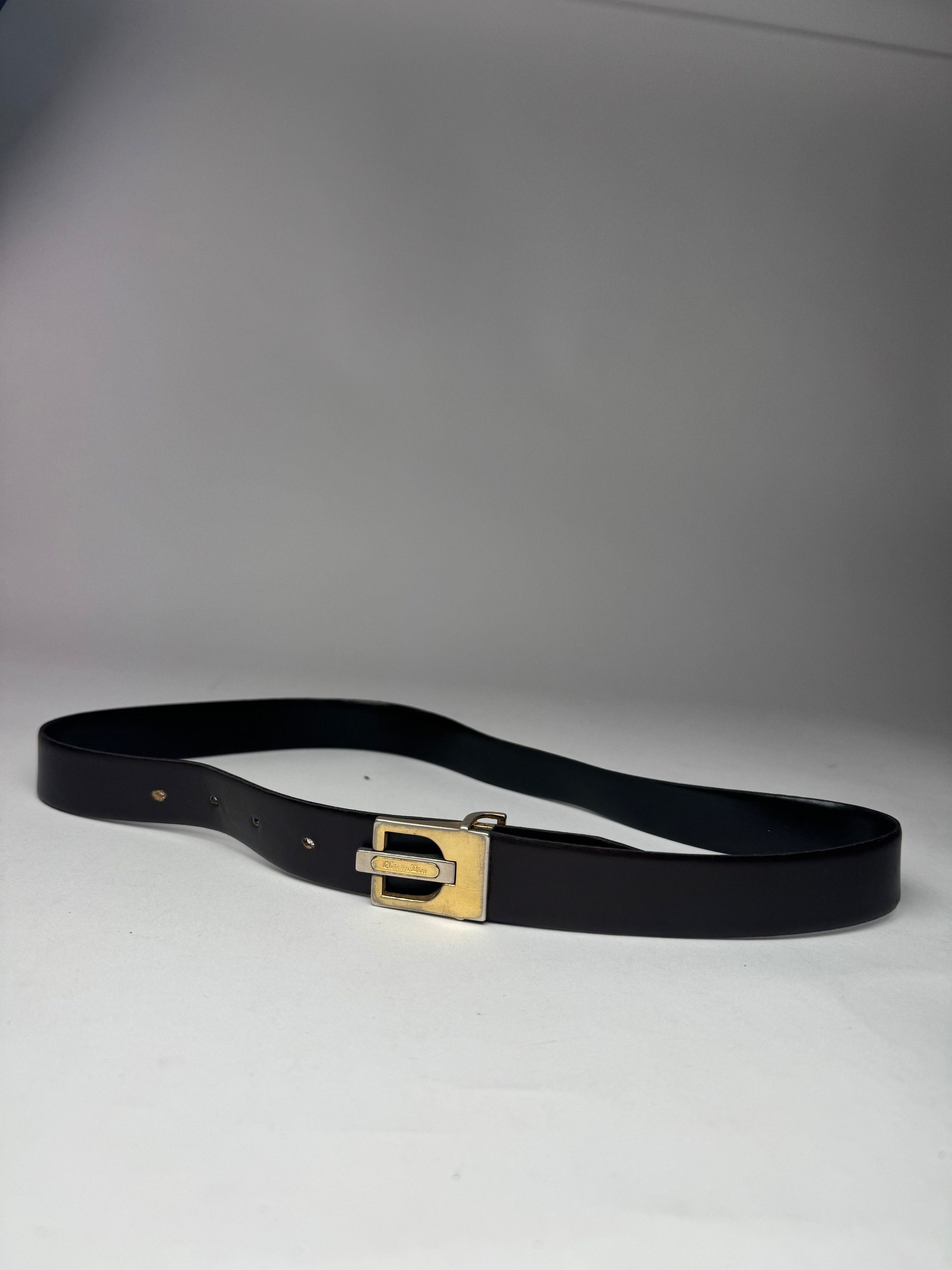 Dior Vintage leather belt Size ONE SIZE - 8 Thumbnail