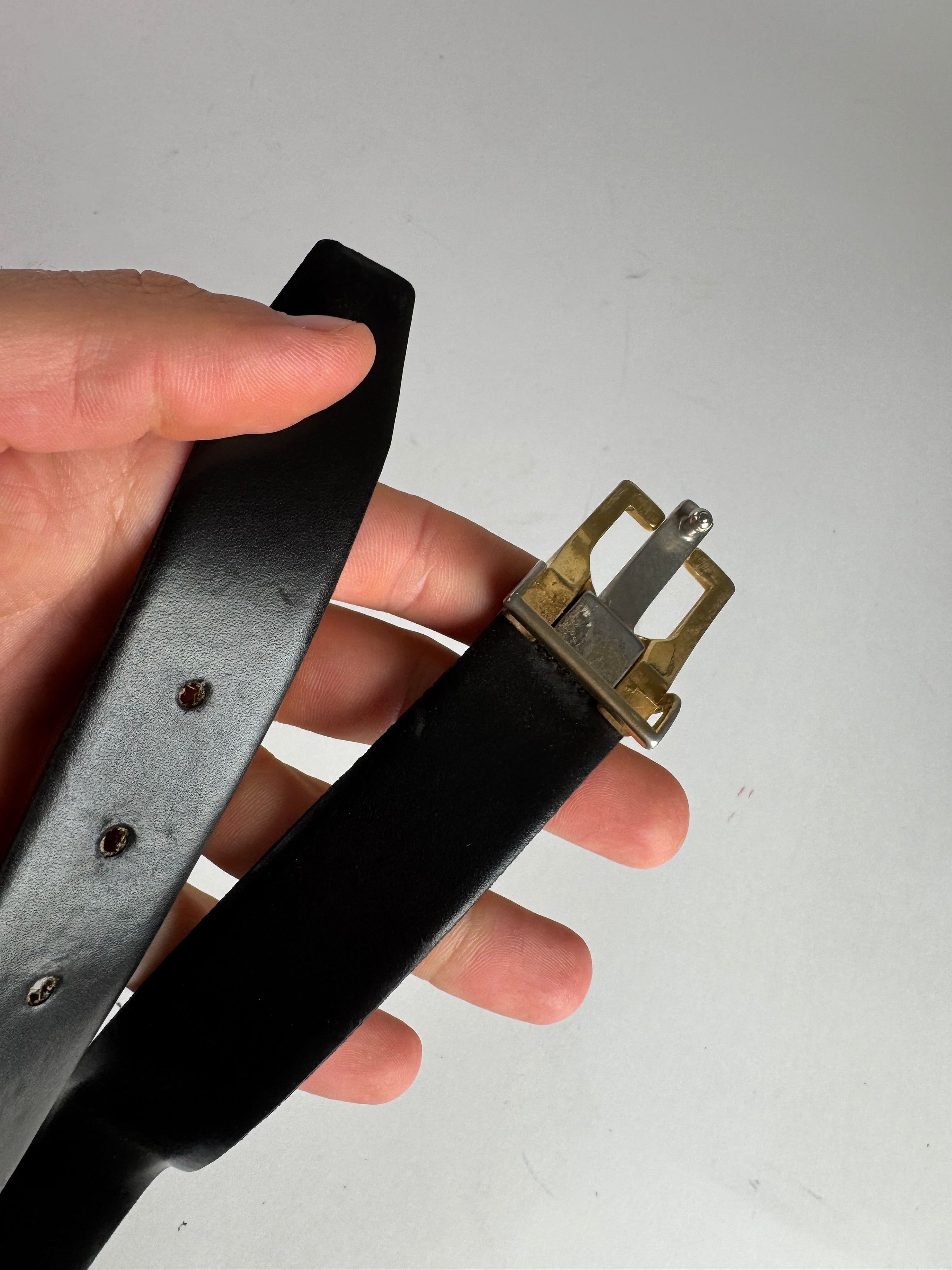 Dior Vintage leather belt Size ONE SIZE - 6 Thumbnail