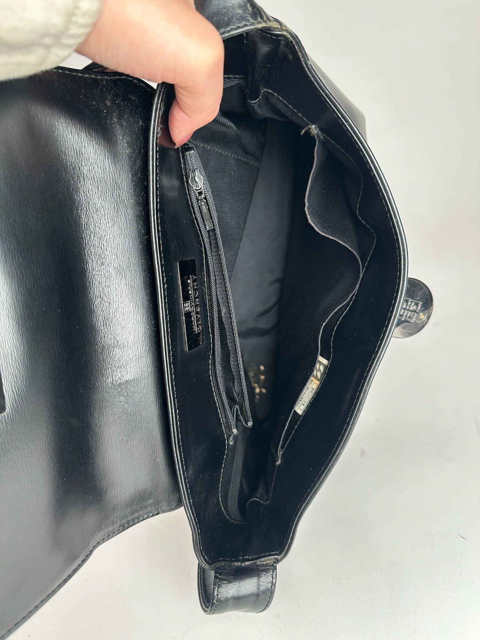 Givenchy Vintage 4G leather bag black Size ONE SIZE - 8 Thumbnail
