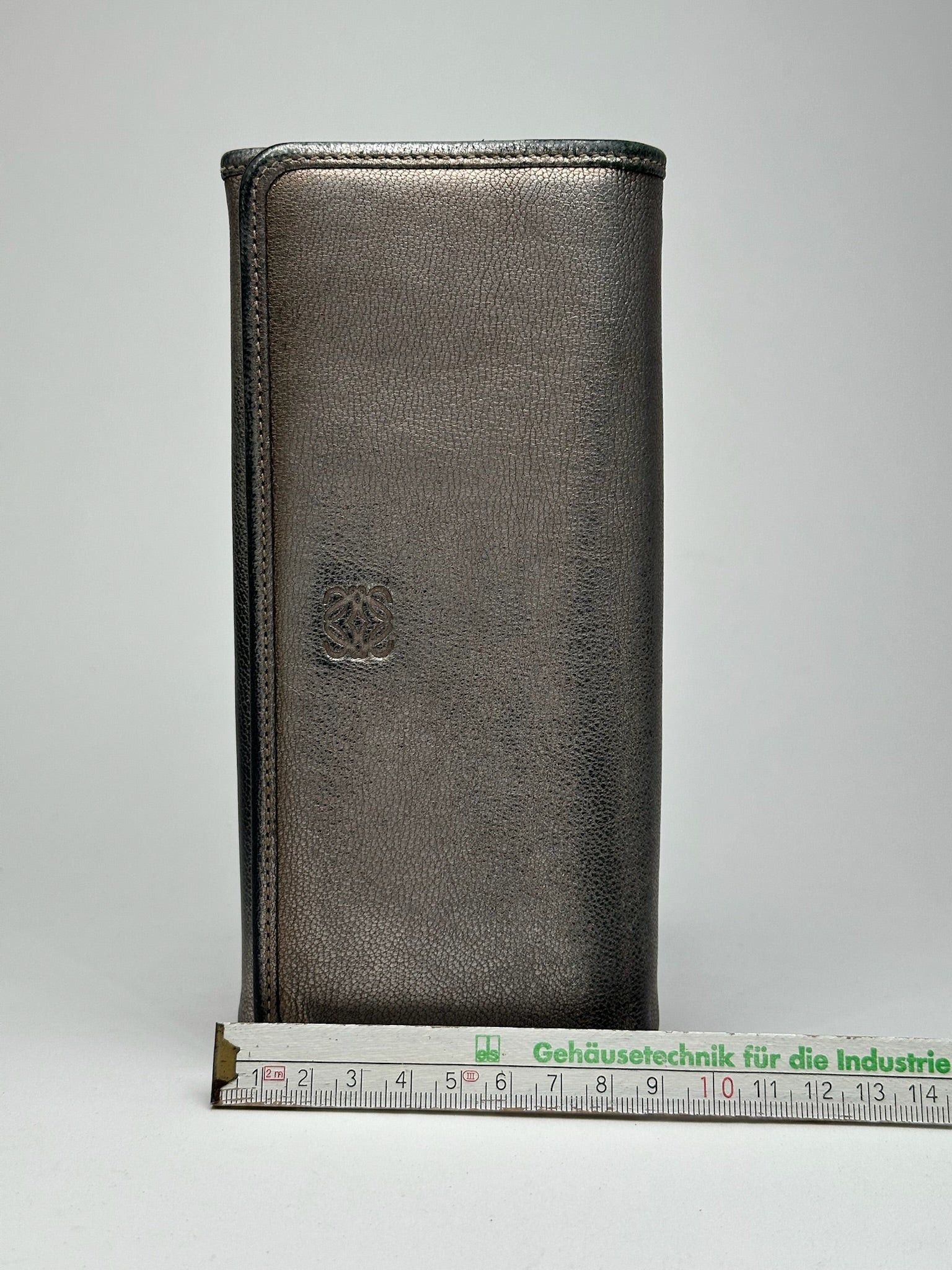 Loewe Vintage Madrid Leather Wallet Bronze Size ONE SIZE - 14 Thumbnail
