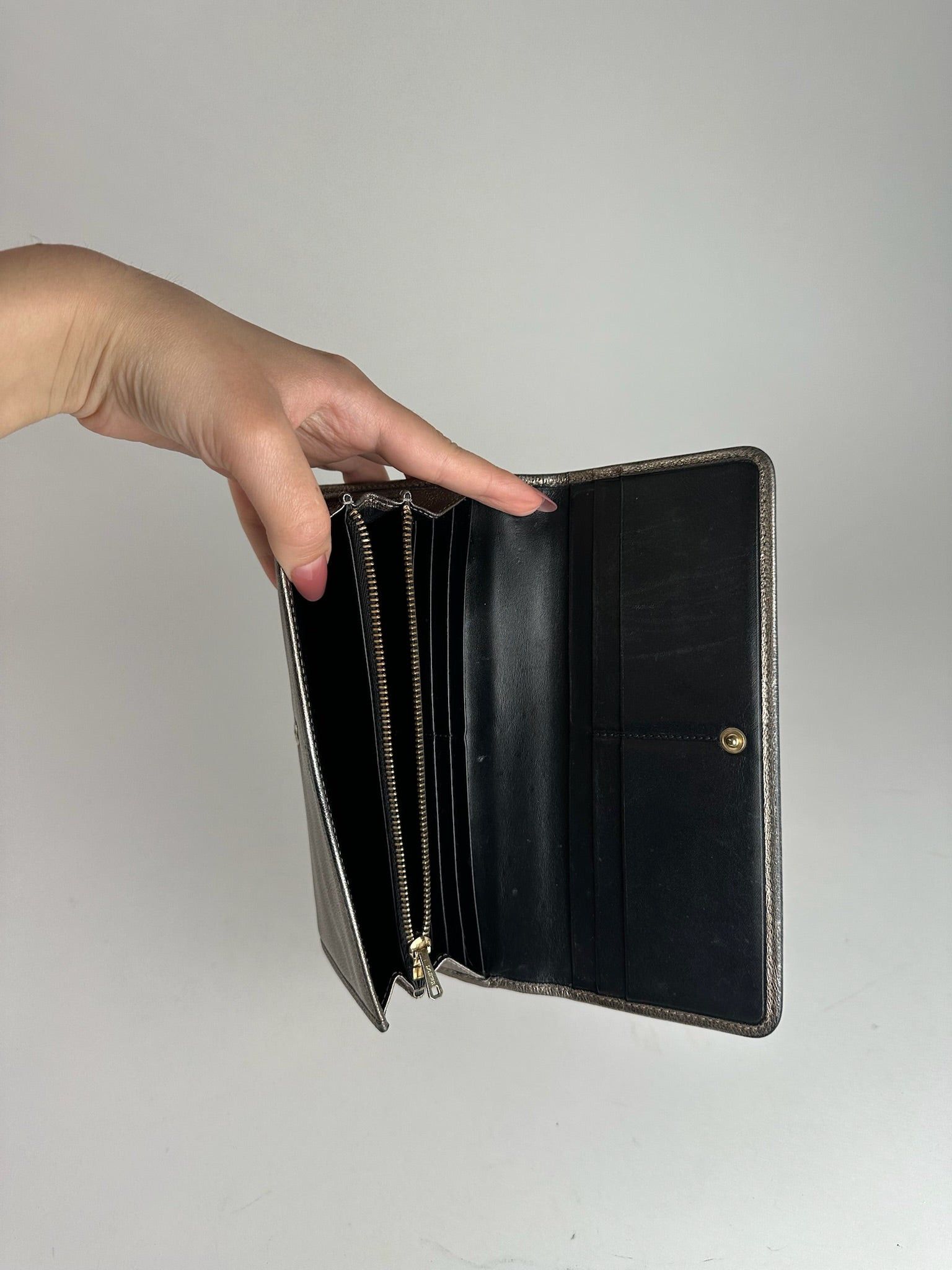 Loewe Vintage Madrid Leather Wallet Bronze Size ONE SIZE - 11 Thumbnail