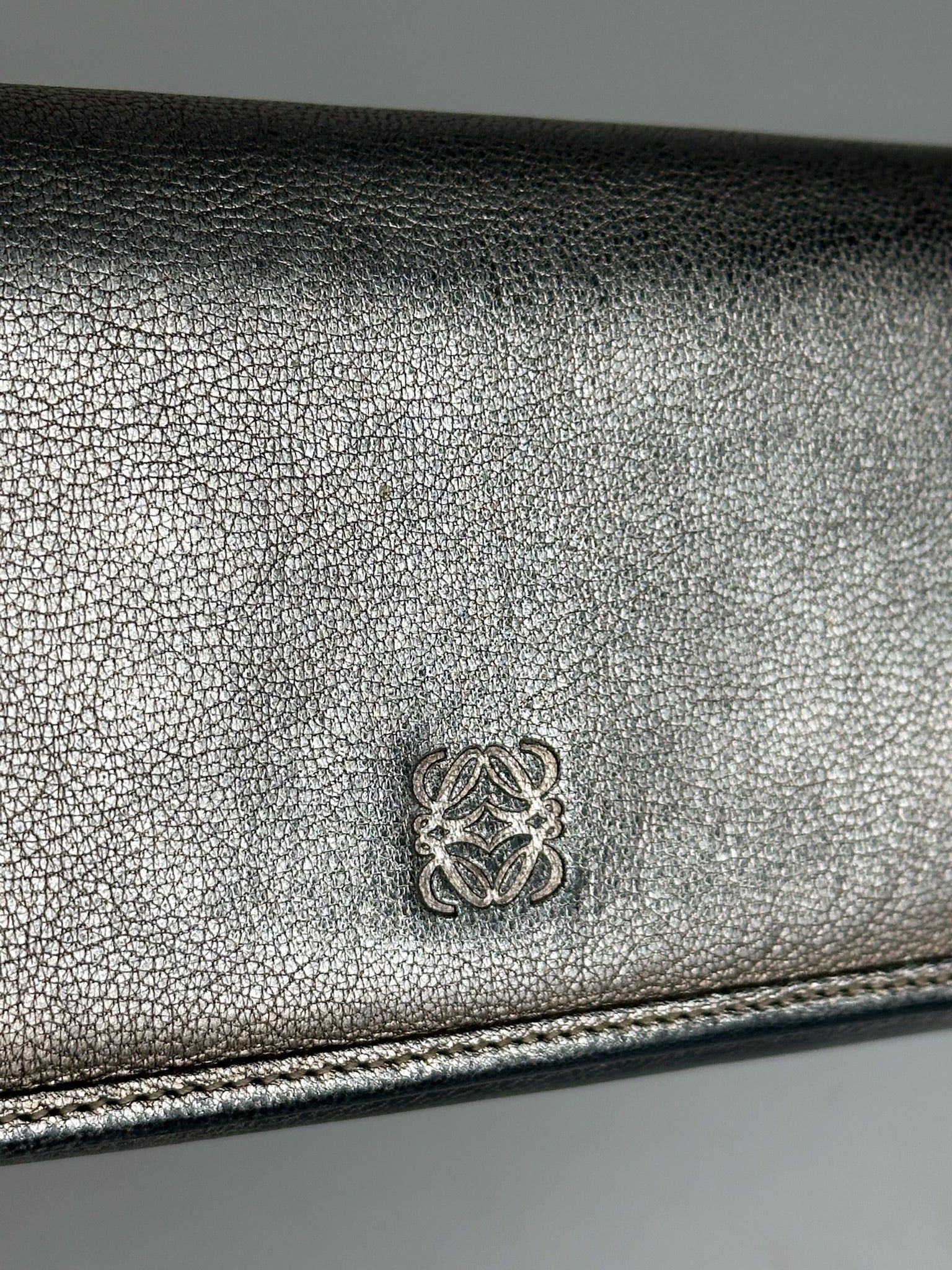 Loewe Vintage Madrid Leather Wallet Bronze Size ONE SIZE - 3 Thumbnail