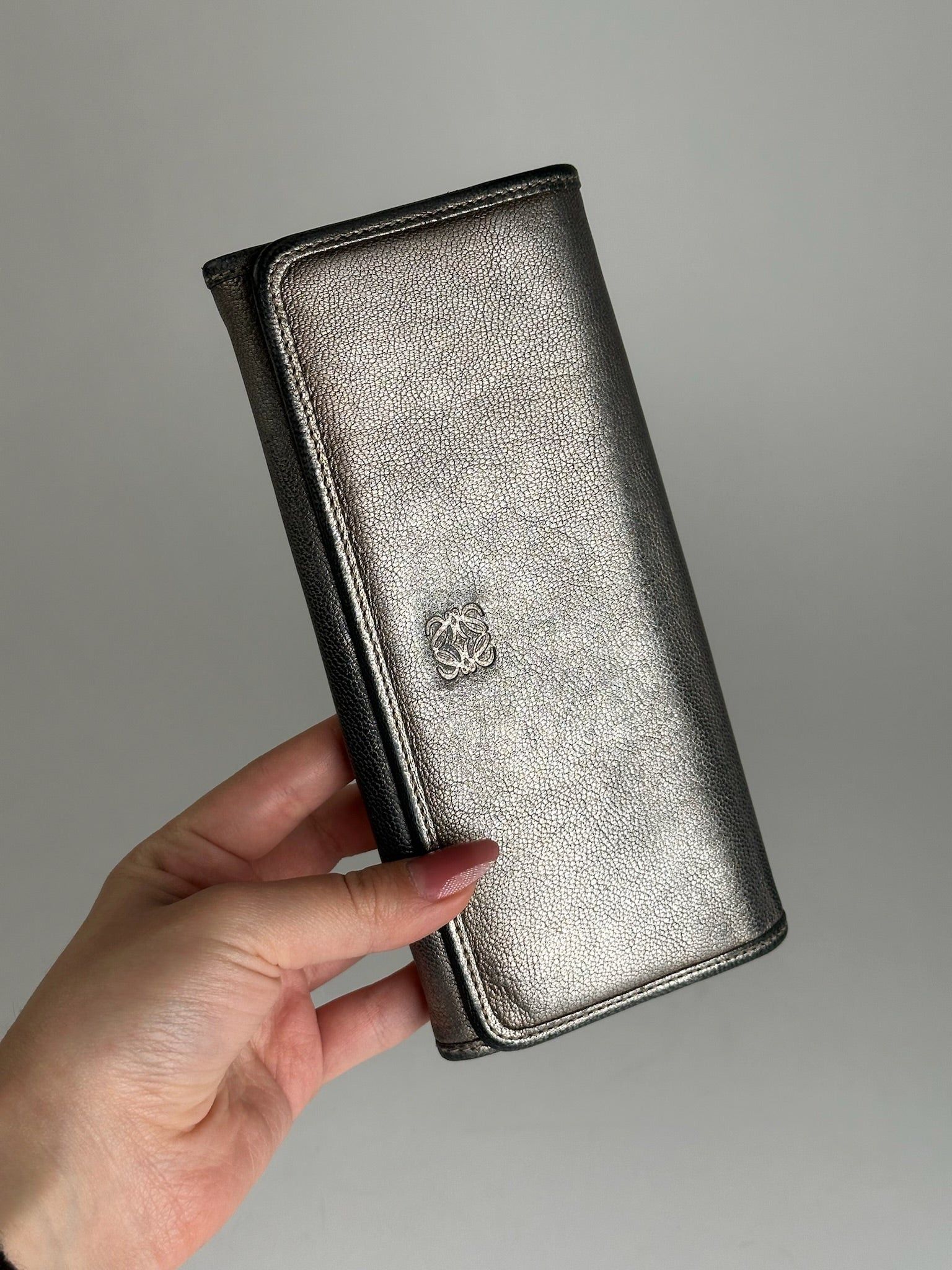 Loewe Vintage Madrid Leather Wallet Bronze Size ONE SIZE - 7 Thumbnail