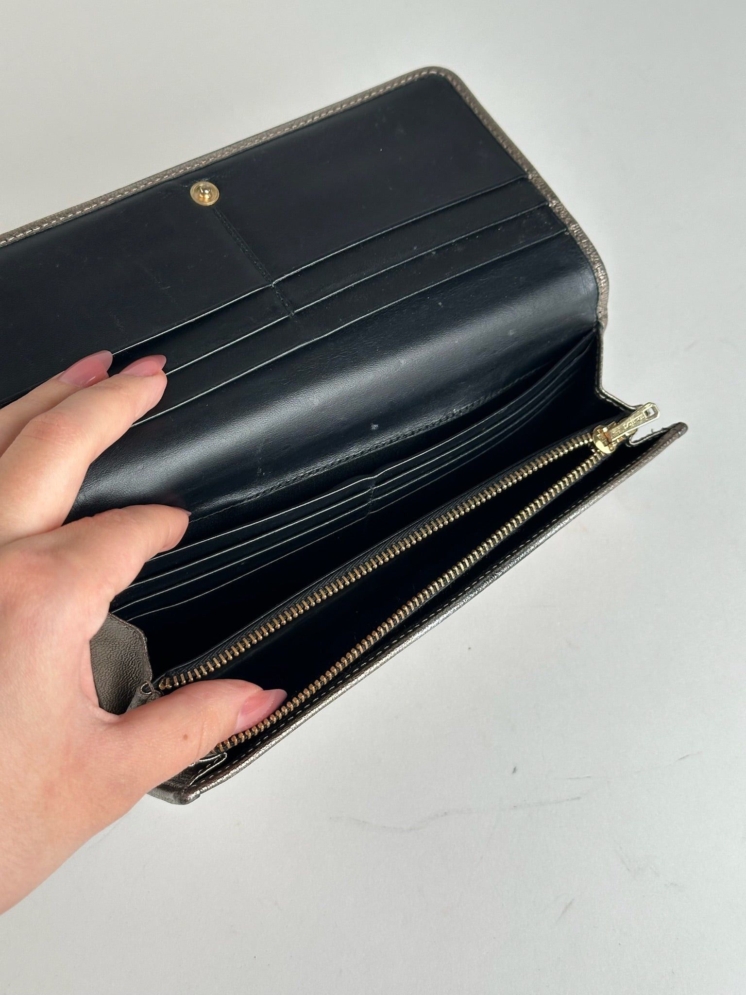 Loewe Vintage Madrid Leather Wallet Bronze Size ONE SIZE - 10 Thumbnail
