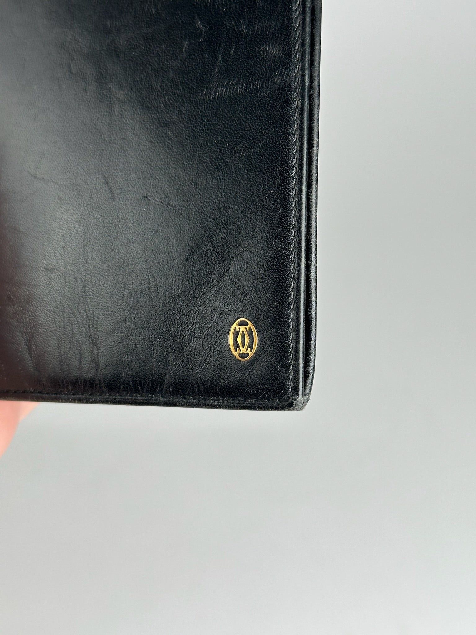 Cartier Vintage Patent Leather ID holder black Size ONE SIZE - 5 Thumbnail