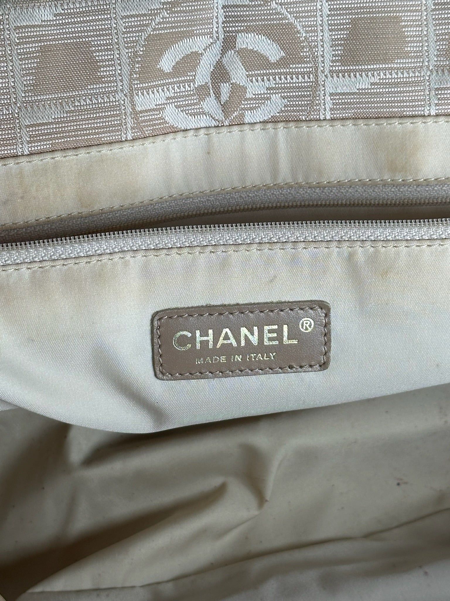 Chanel Vintage Monogram Shopper beige Size ONE SIZE - 5 Thumbnail
