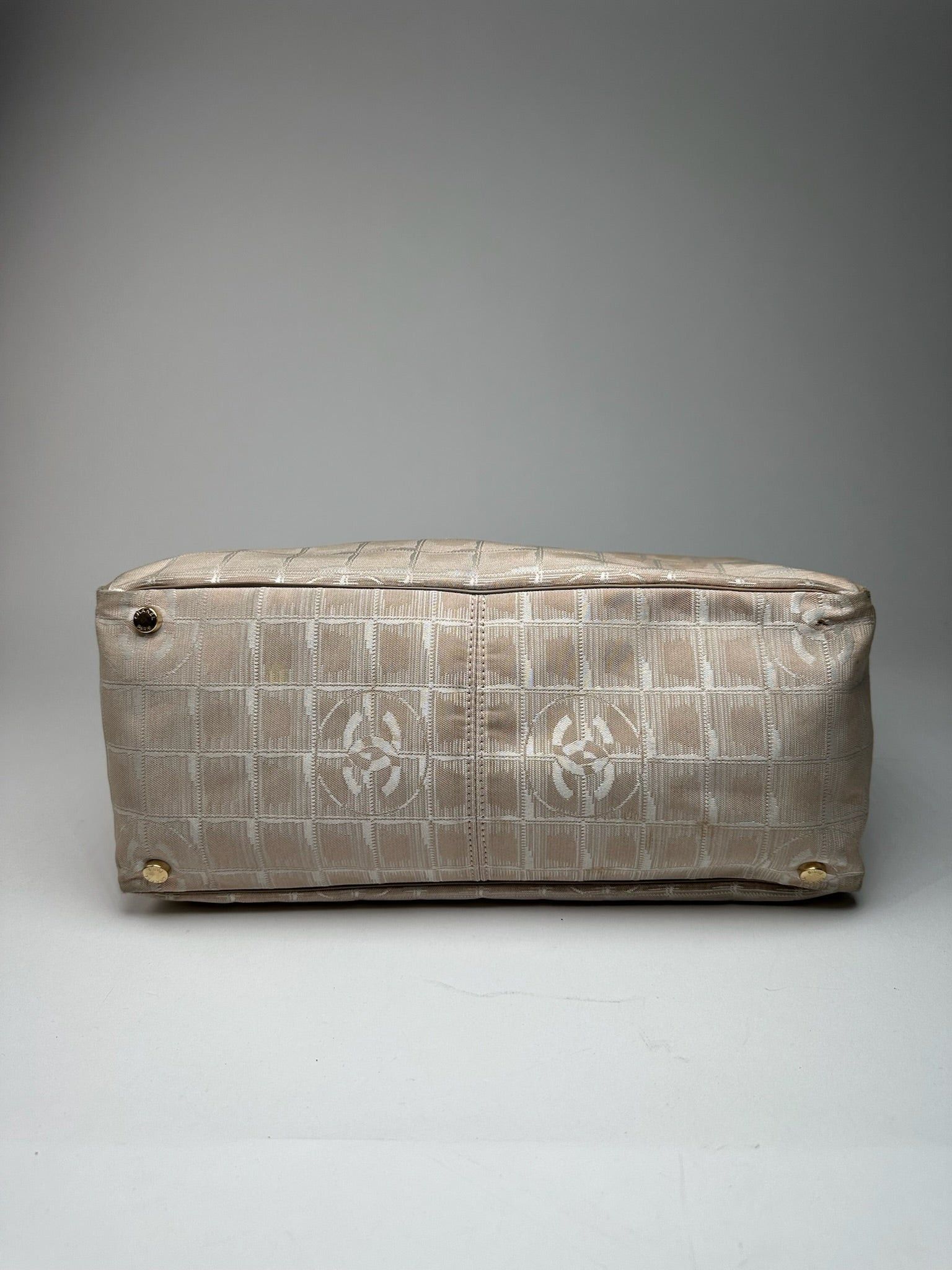 Chanel Vintage Monogram Shopper beige Size ONE SIZE - 9 Thumbnail