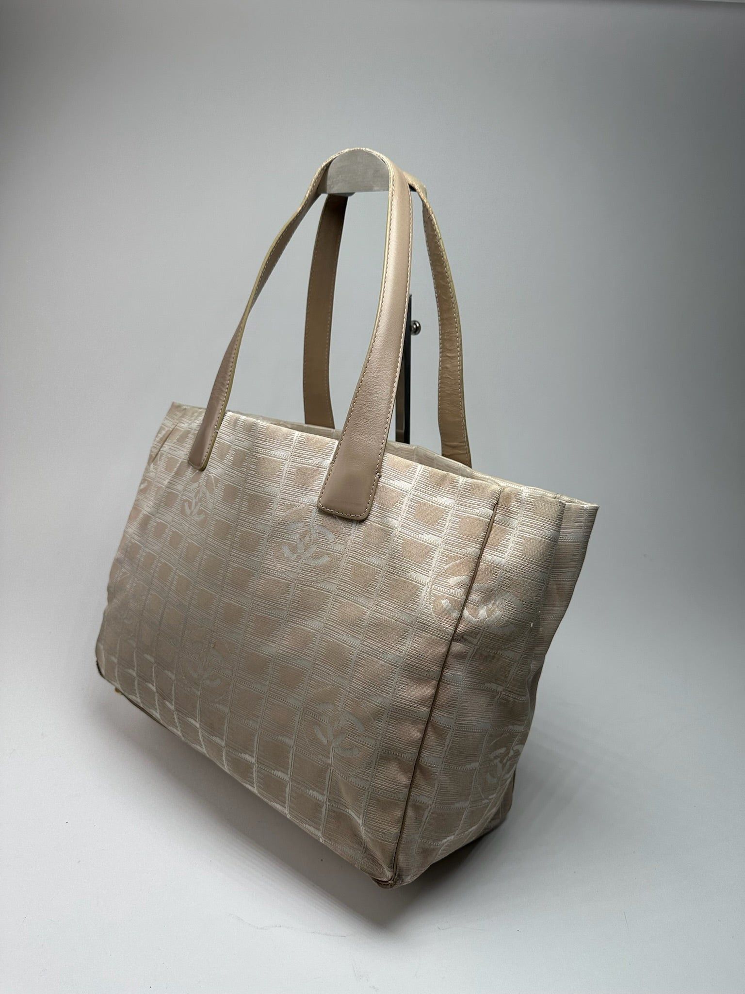 Chanel Vintage Monogram Shopper beige Size ONE SIZE - 2 Thumbnail