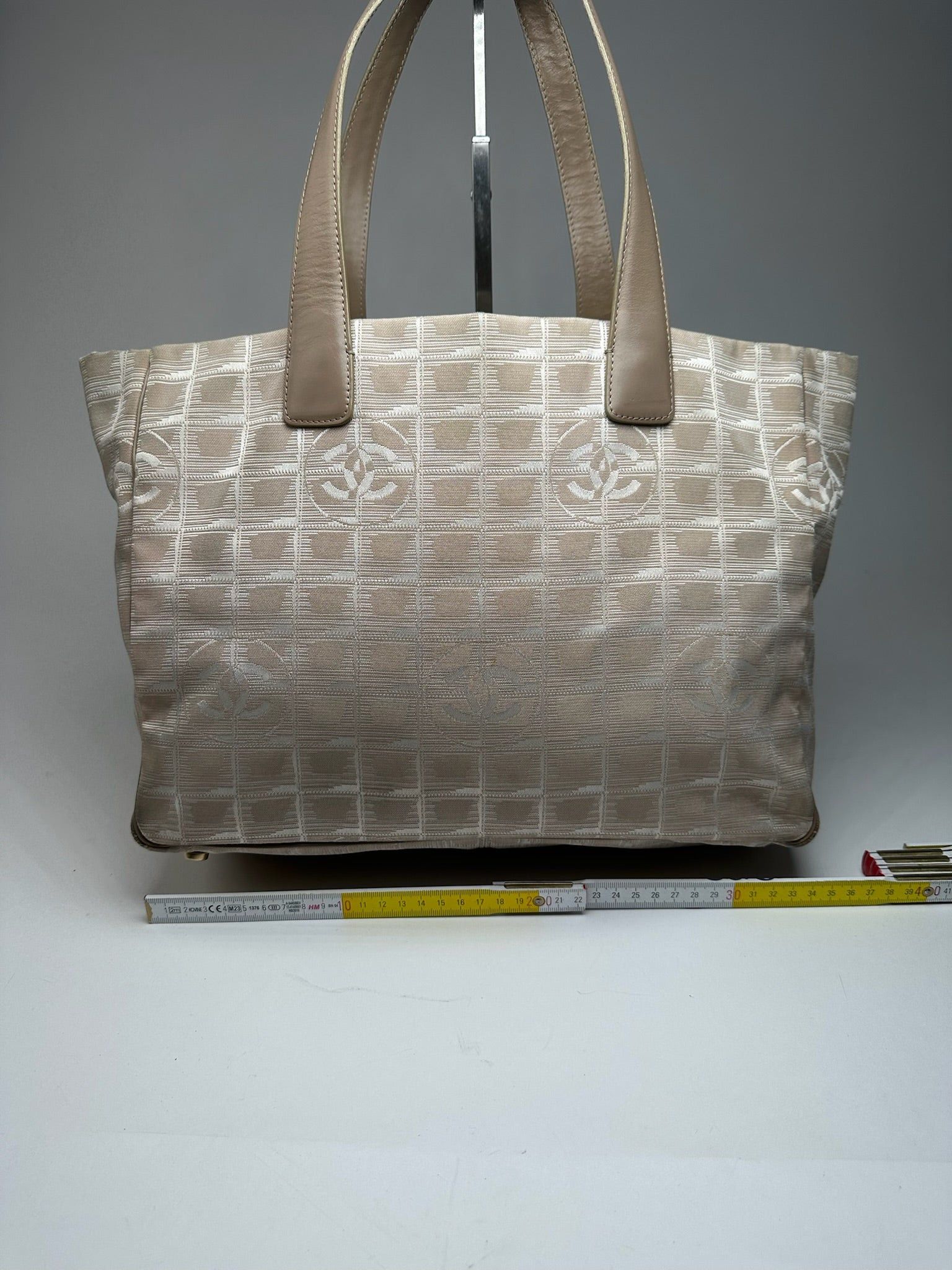 Chanel Vintage Monogram Shopper beige Size ONE SIZE - 3 Thumbnail