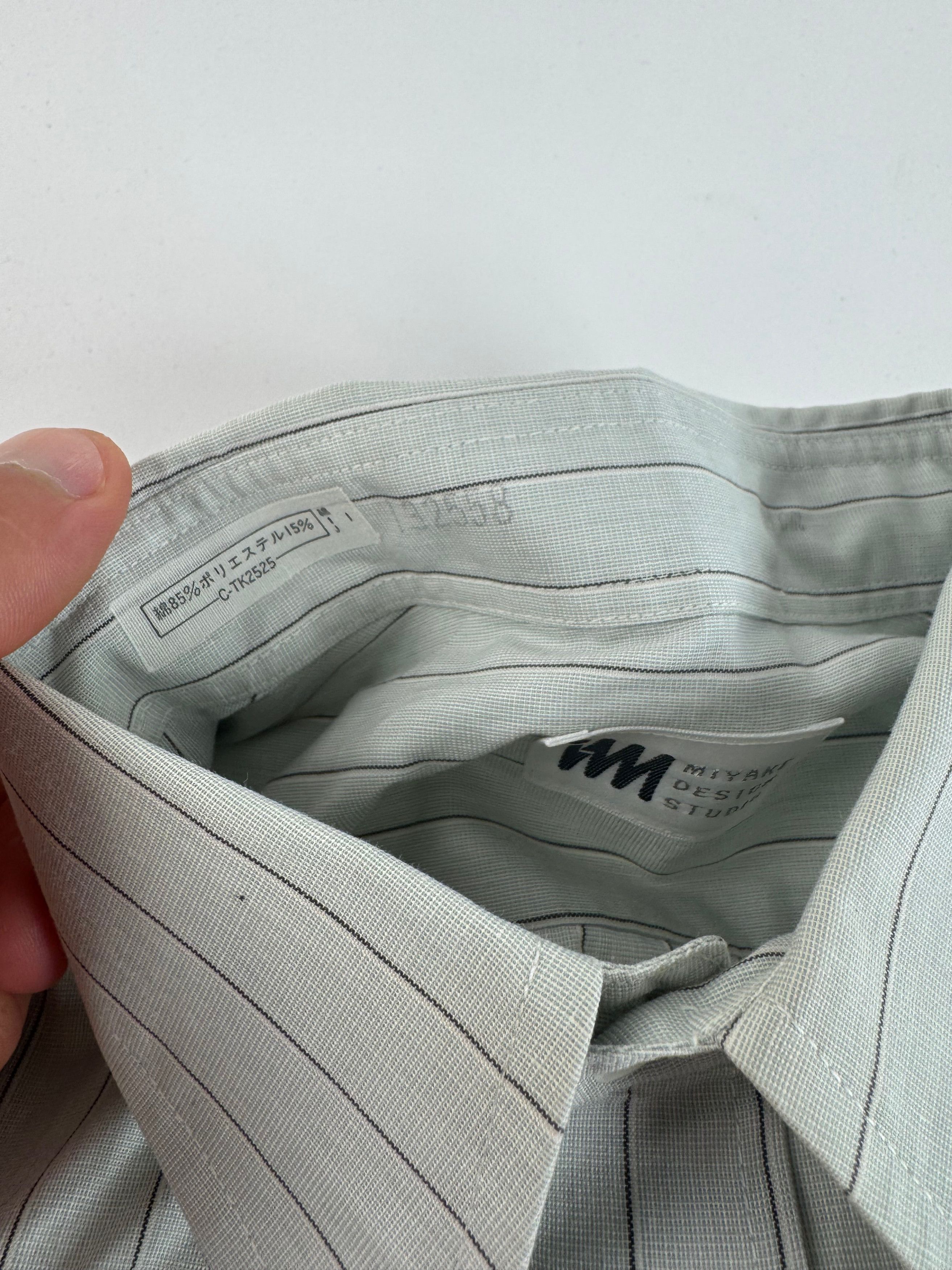 Issey Miyake Vintage Checked Shirt White M Size S / US 4 / IT 40 - 11 Thumbnail
