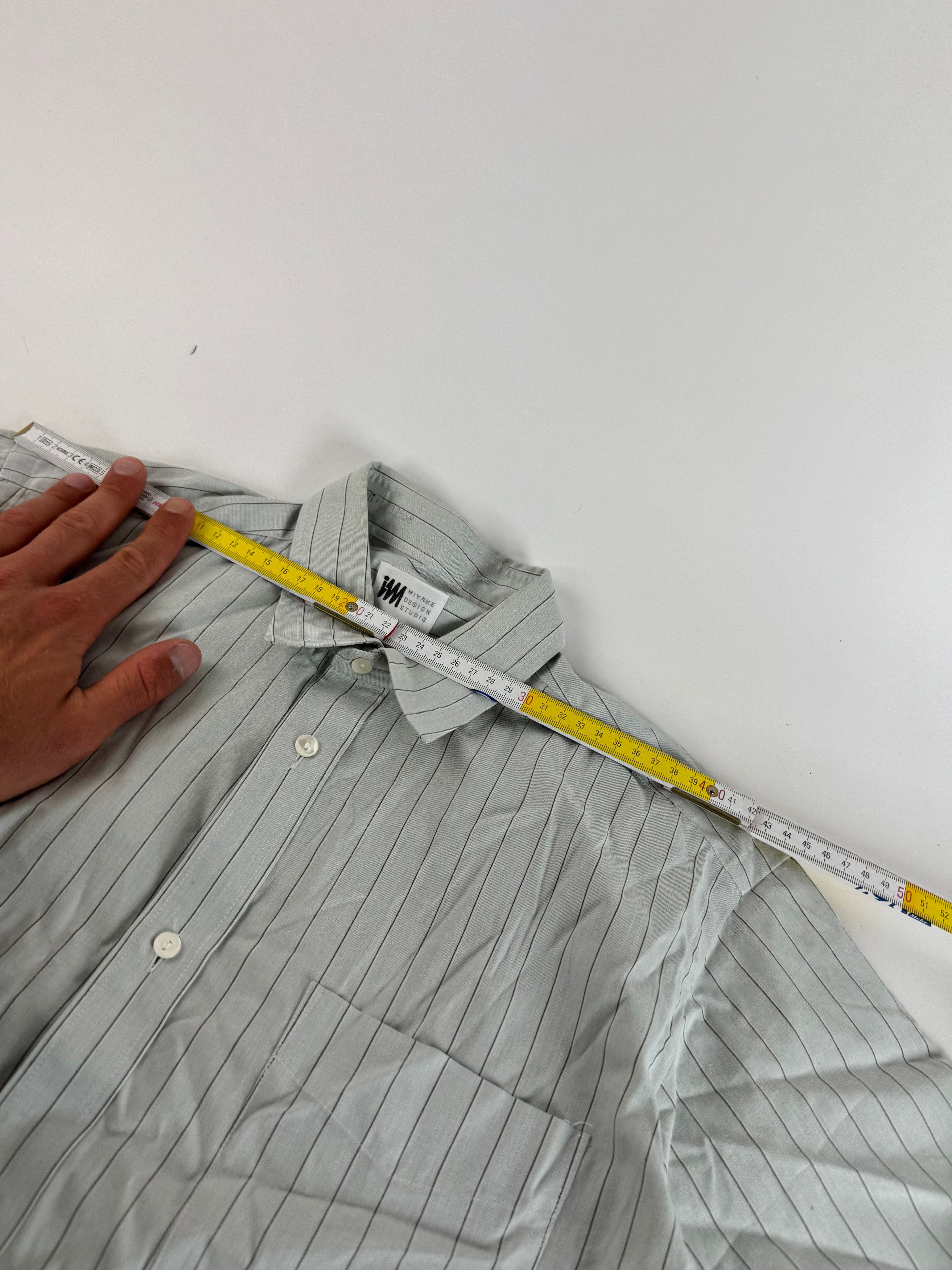 Issey Miyake Vintage Checked Shirt White M Size S / US 4 / IT 40 - 10 Thumbnail