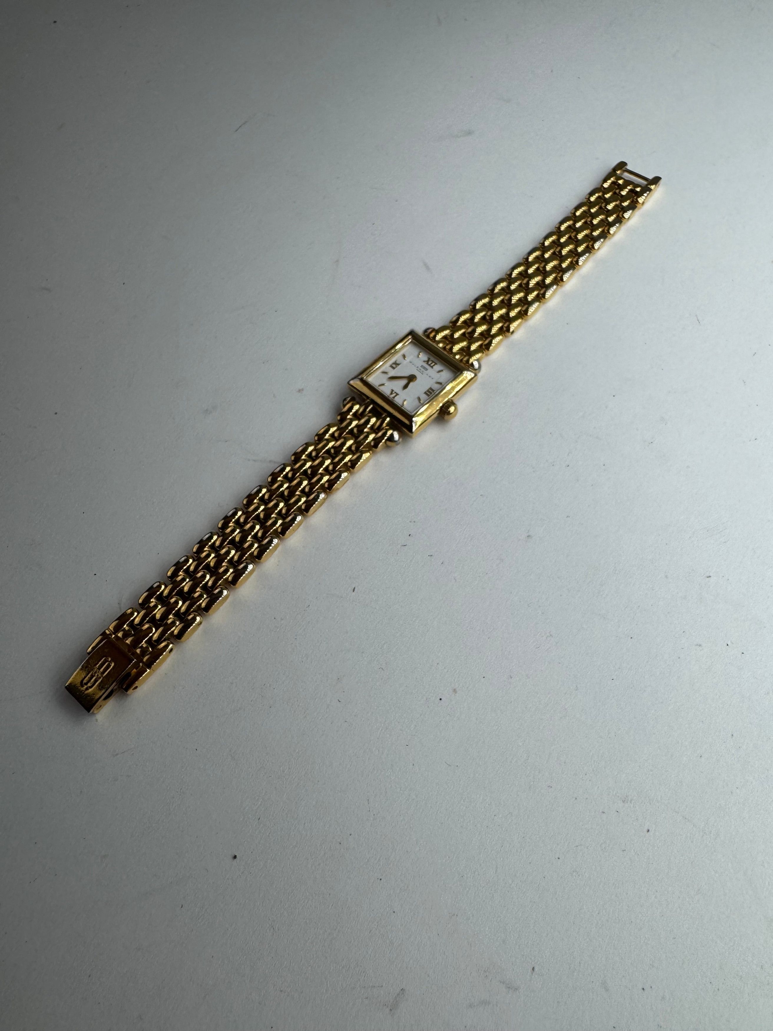 Balenciaga Vintage Steel Quartz Watch golden Size ONE SIZE - 9 Thumbnail