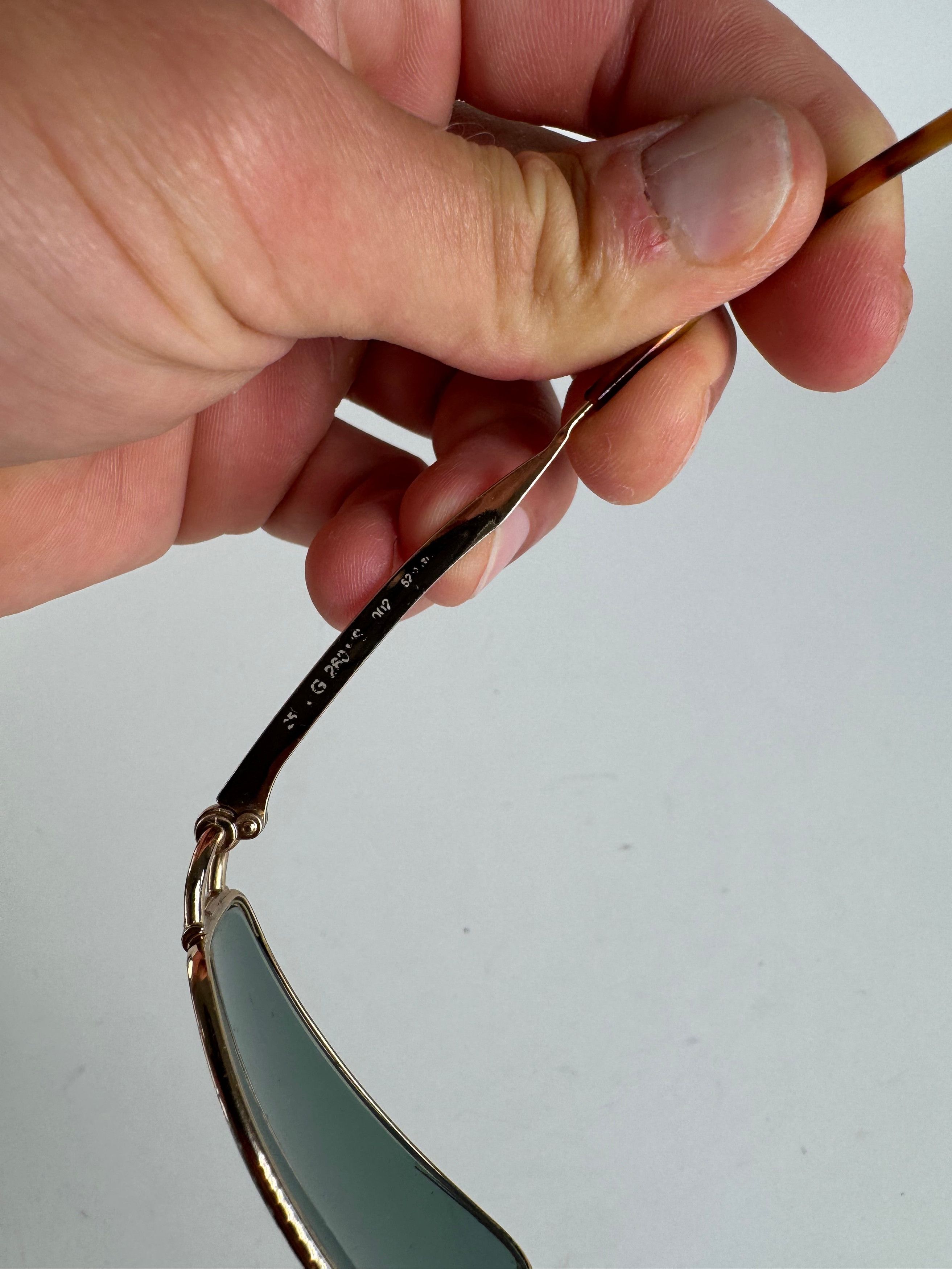 Gucci Vintage Sunglasses Green Gold Size ONE SIZE - 10 Thumbnail