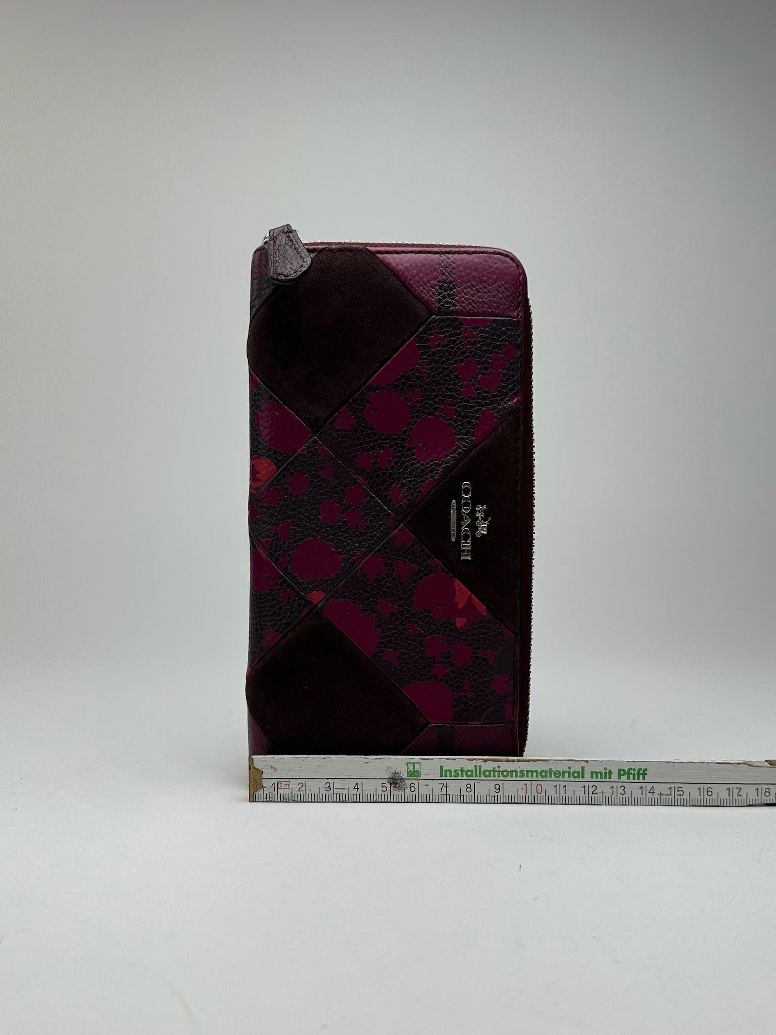 Coach Vintage Leather wallet purple brown Size ONE SIZE - 6 Thumbnail