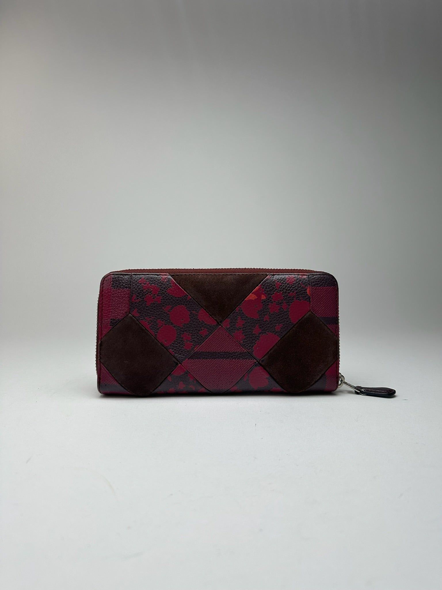 Coach Vintage Leather wallet purple brown Size ONE SIZE - 2 Thumbnail