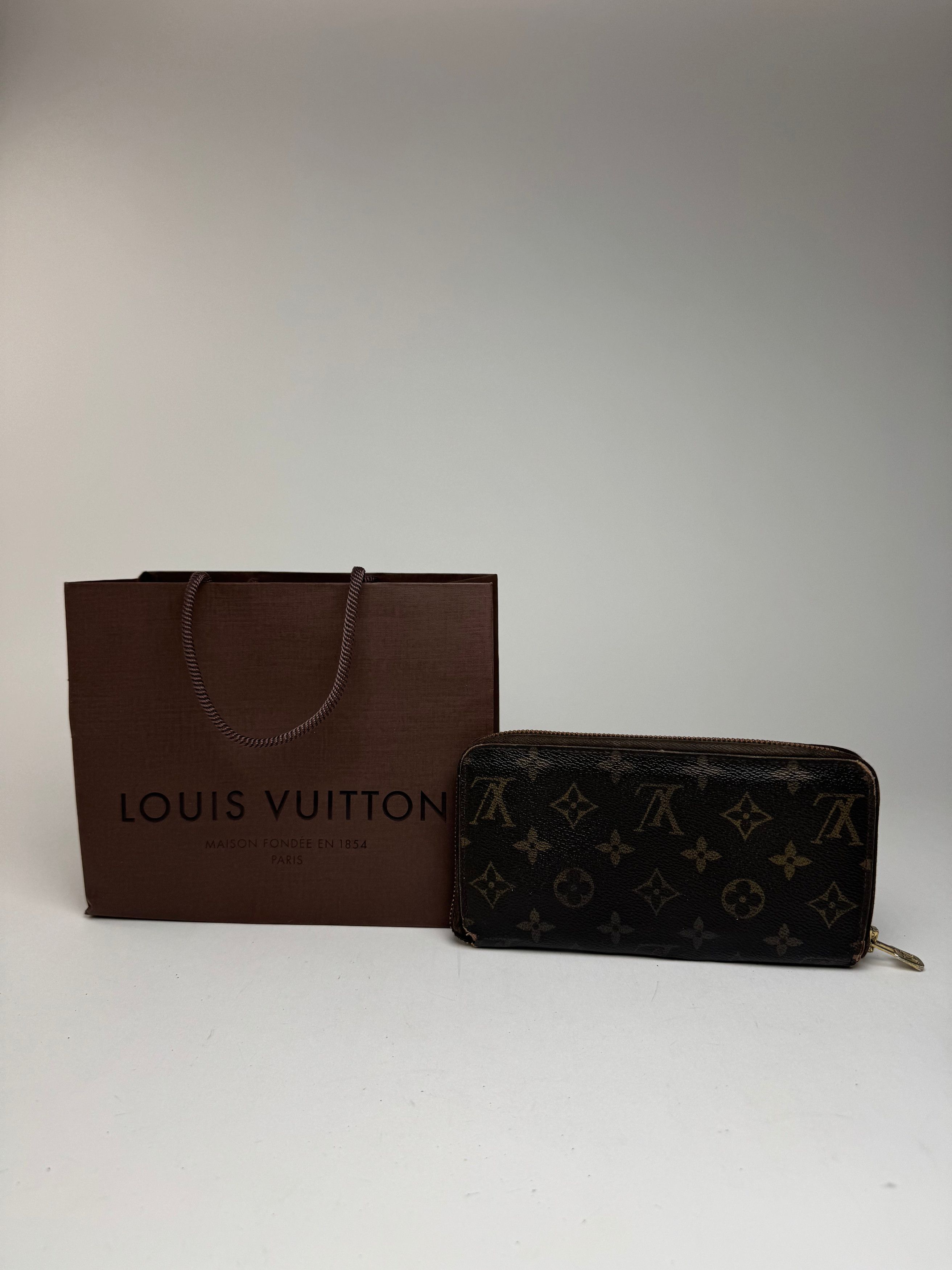 Louis Vuitton Vintage Monogram Zippy leather wallet brown Size ONE SIZE - 10 Thumbnail
