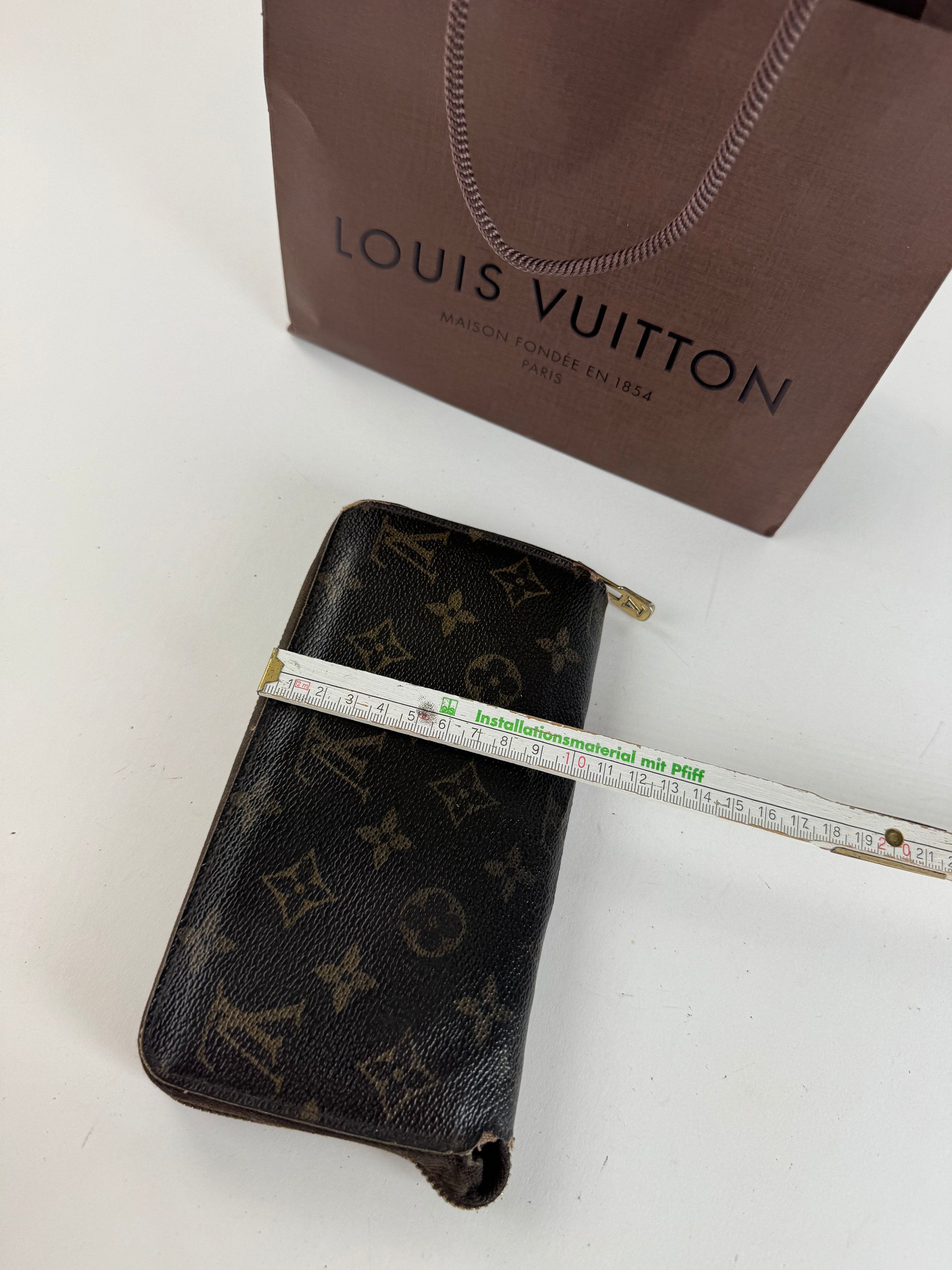 Louis Vuitton Vintage Monogram Zippy leather wallet brown Size ONE SIZE - 12 Thumbnail